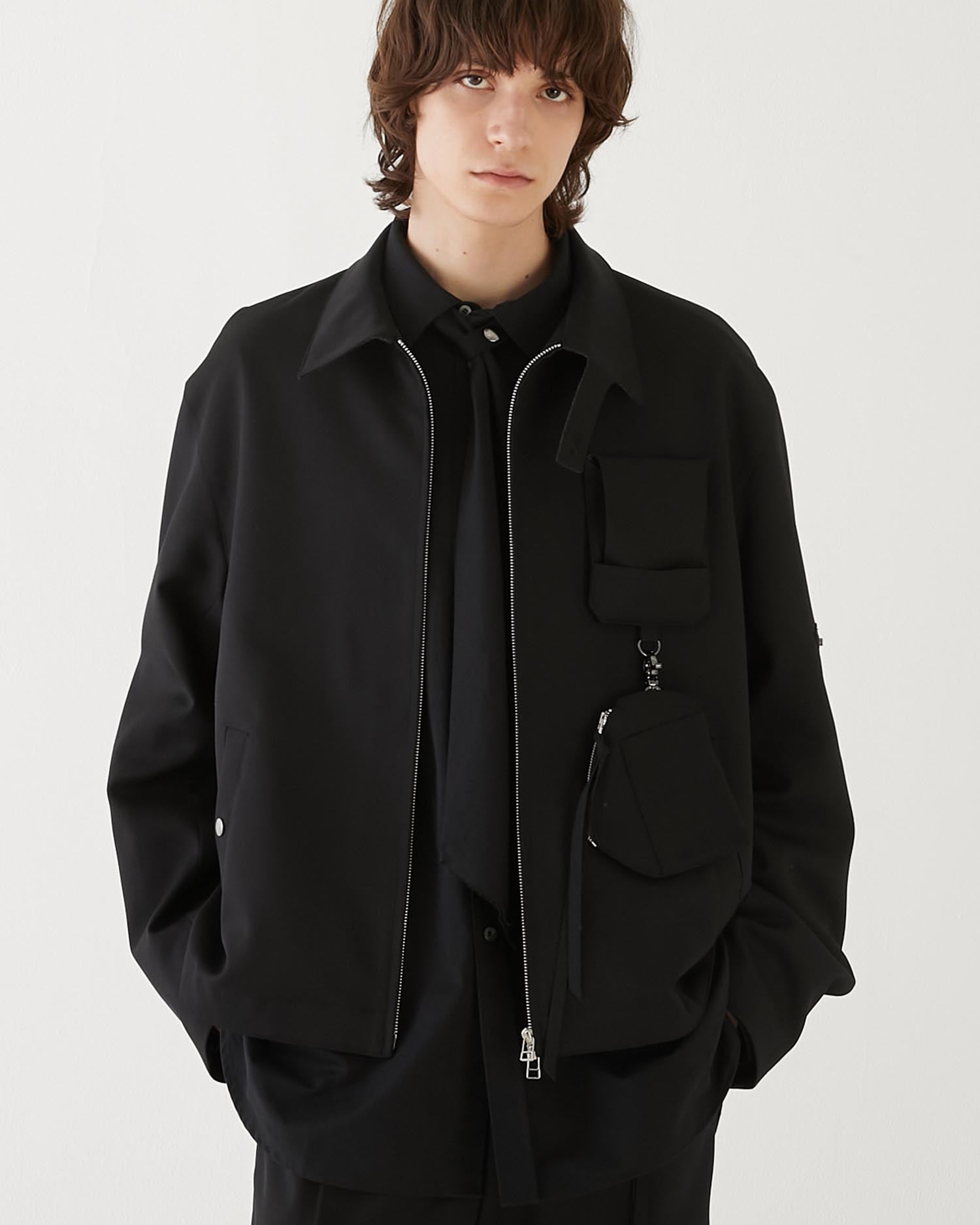 SUITING FLIGHT JACKET BLACK