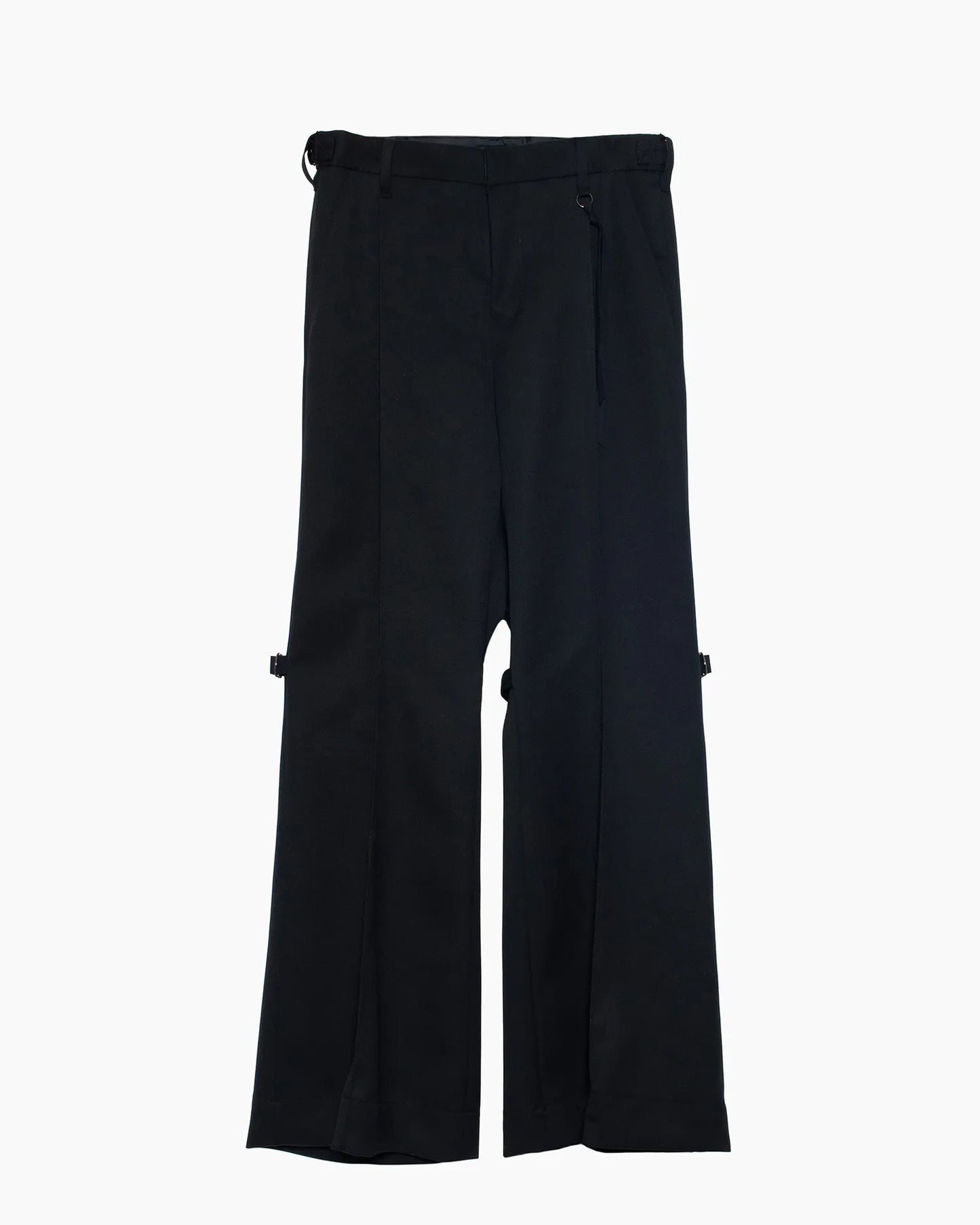 SUITING GAITER SLACKS BLACK