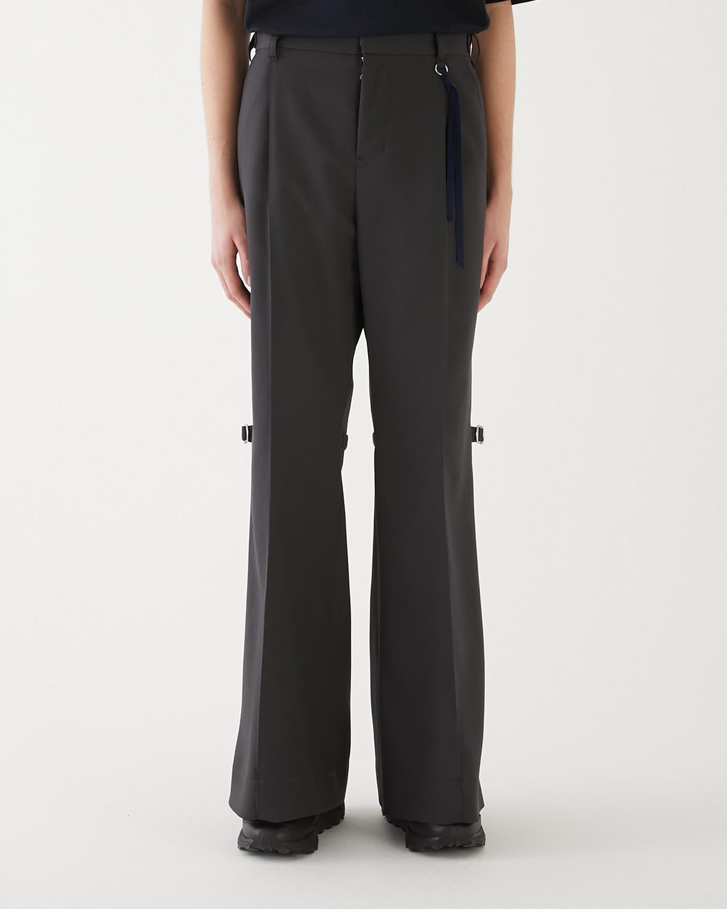 SUITING GAITER SLACKS GREY