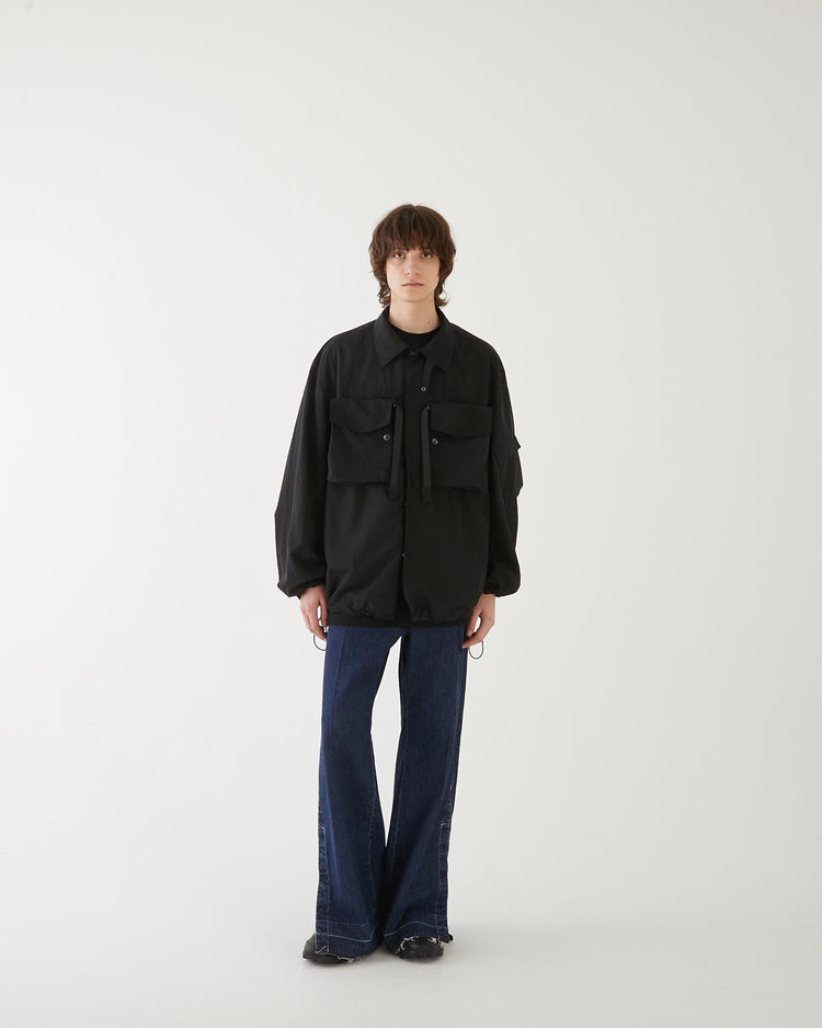 G8 SHIRT JACKET BLACK