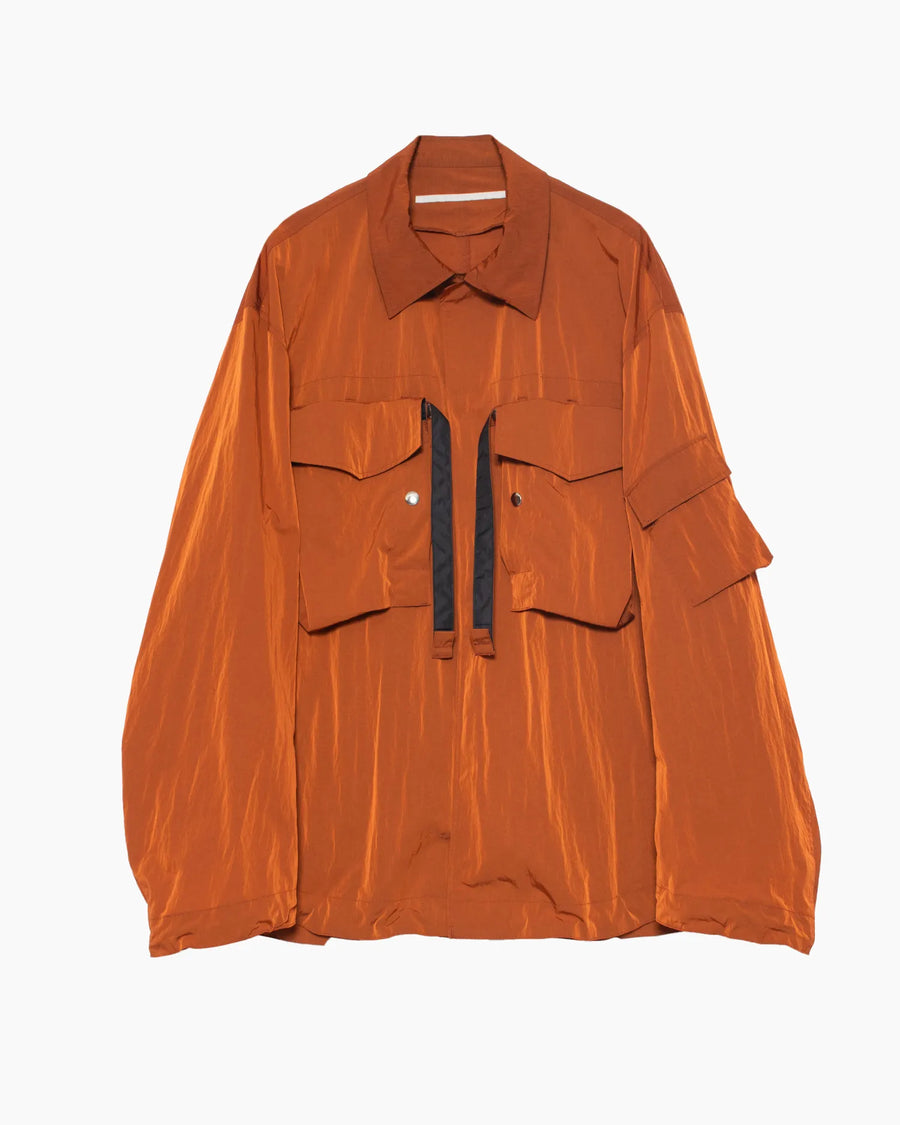 G8 SHIRT JACKET ORANGE