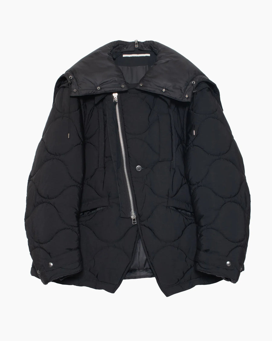 QUILTING DEACON JACKET BLACK