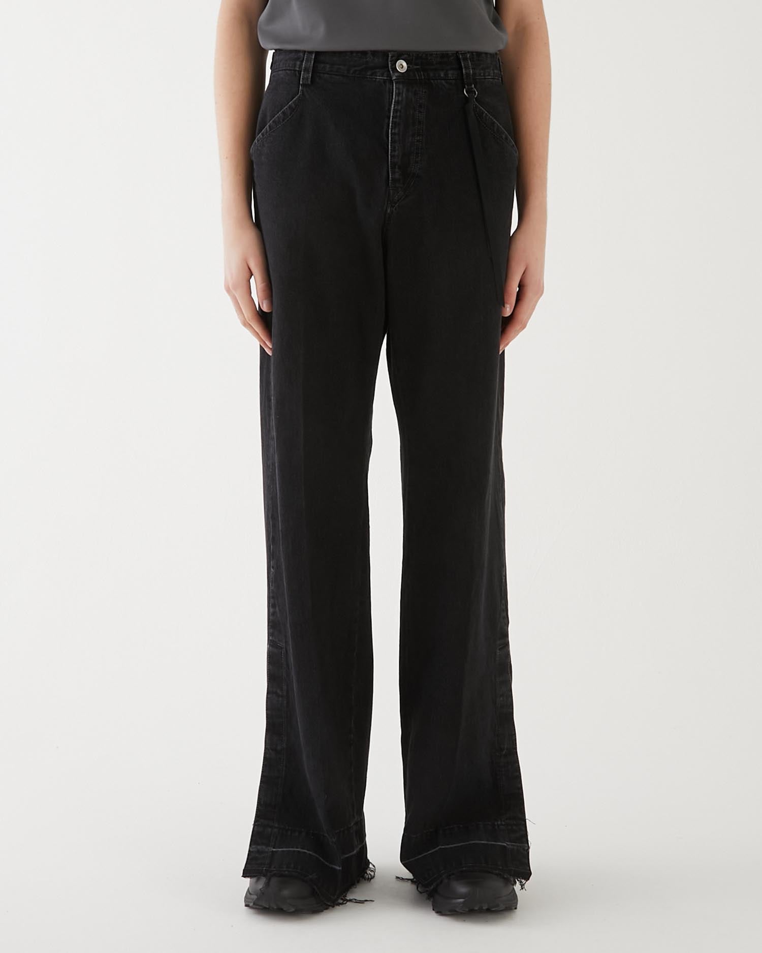 98 DENIM SLACKS BLACK