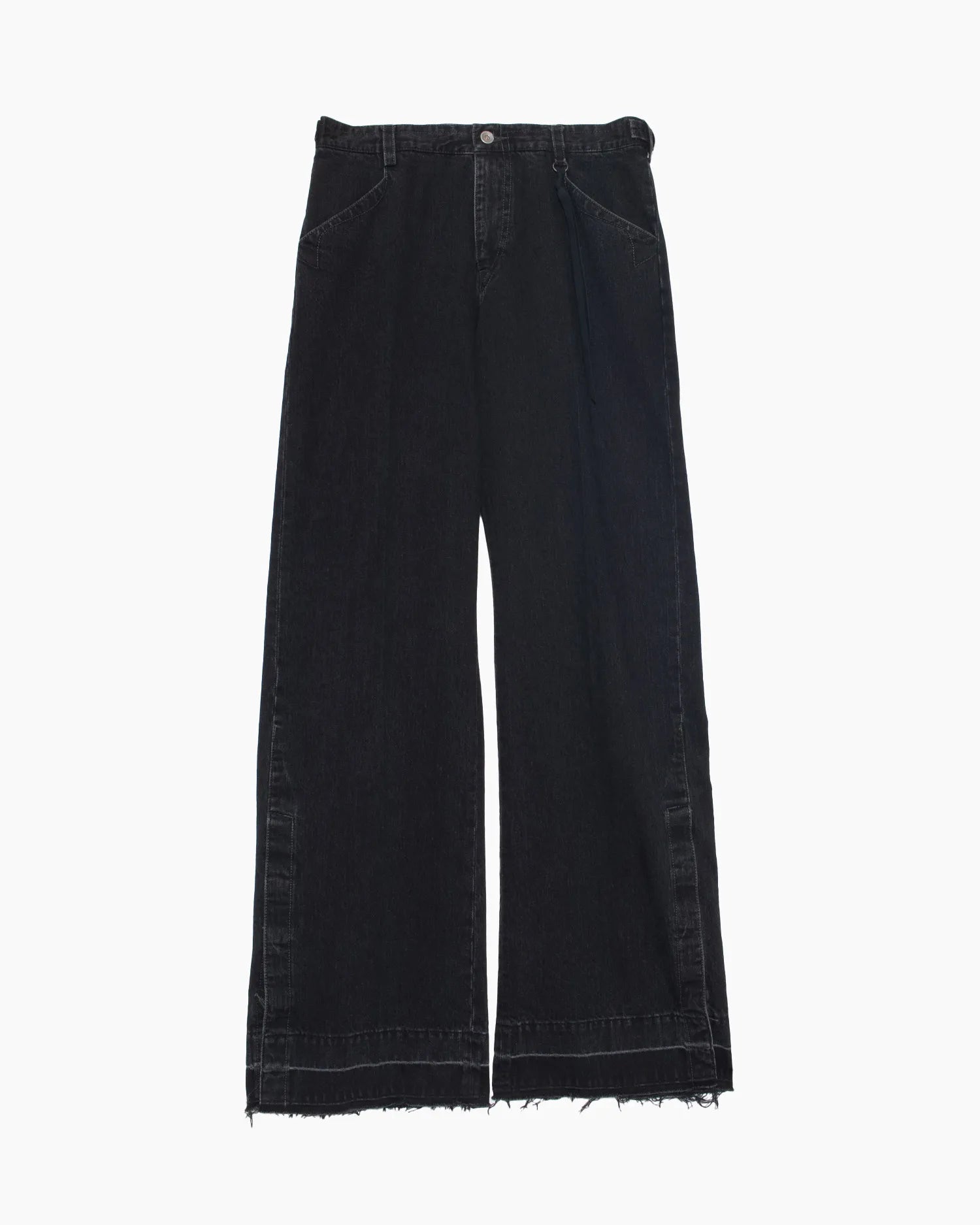 98 DENIM SLACKS BLACK