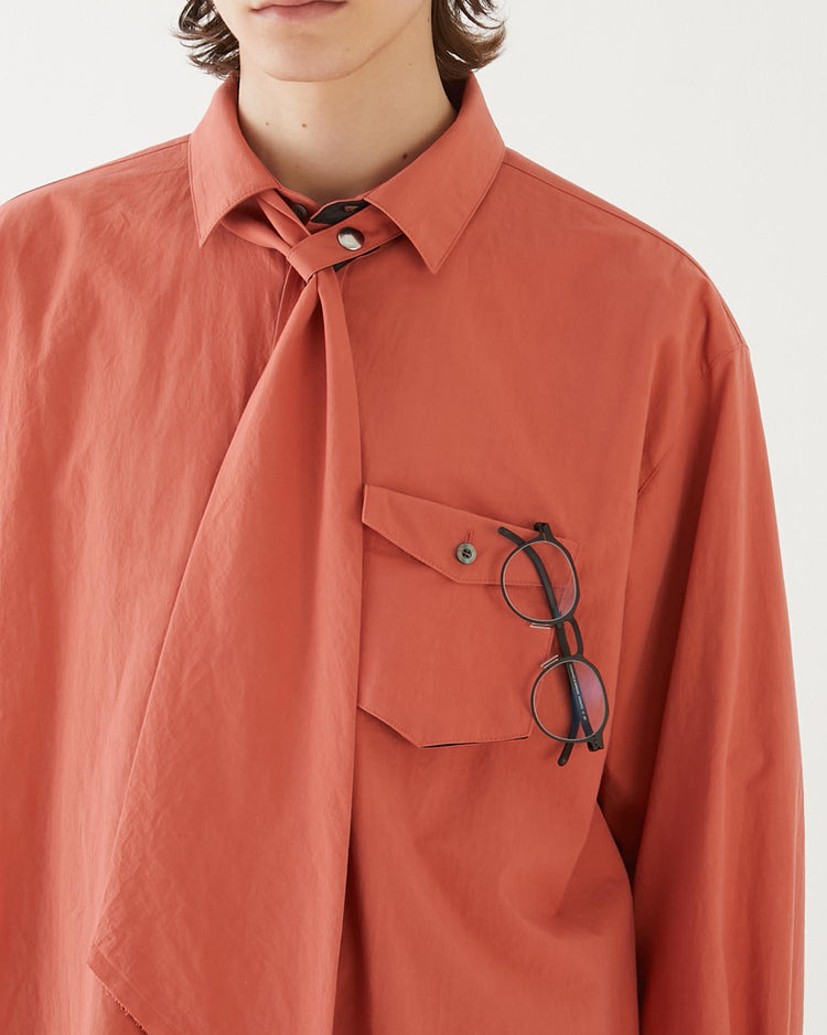 BOW TIE SHIRT ORANGE