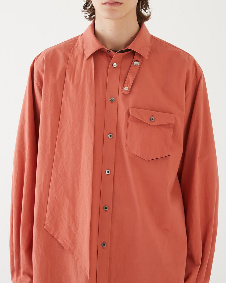 BOW TIE SHIRT ORANGE