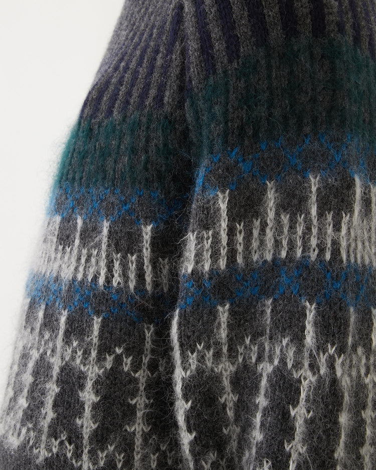 MORRISON NORDIC KNIT GREY