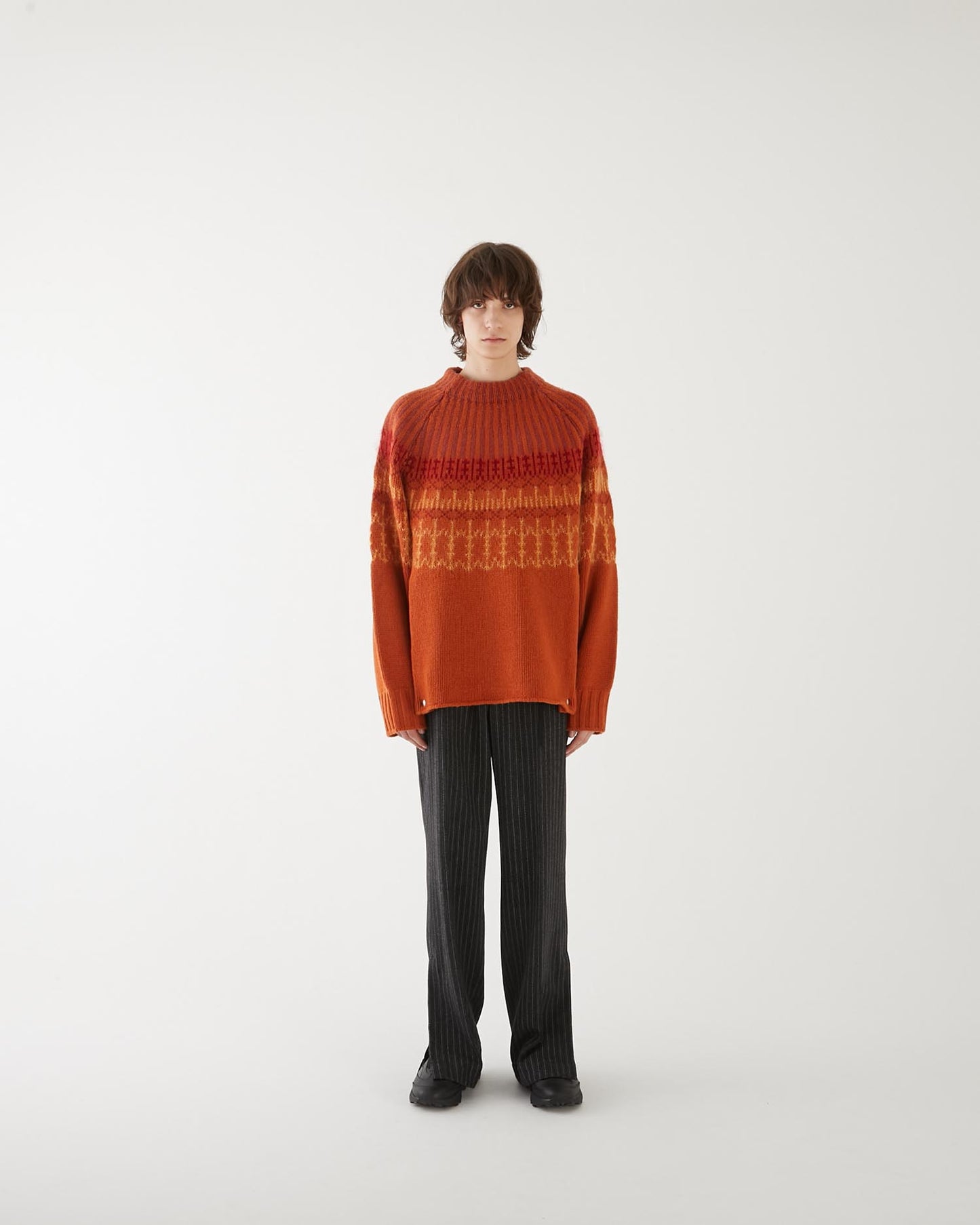 MORRISON NORDIC KNIT ORANGE