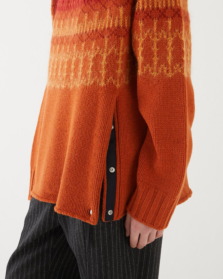 MORRISON NORDIC KNIT ORANGE