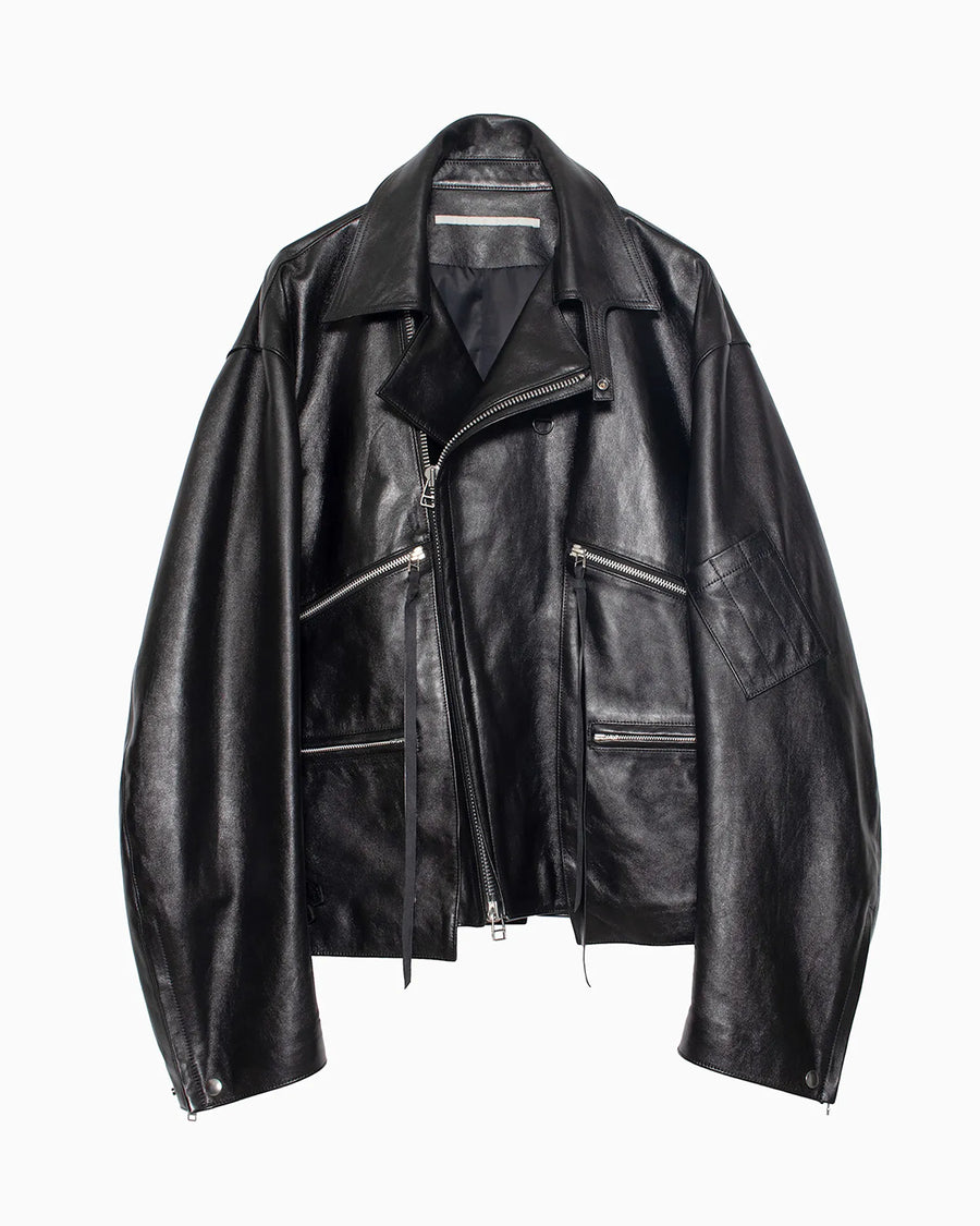 LEATHER MK3 JACKET BLACK