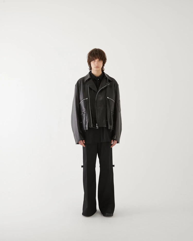 LEATHER MK3 JACKET BLACK