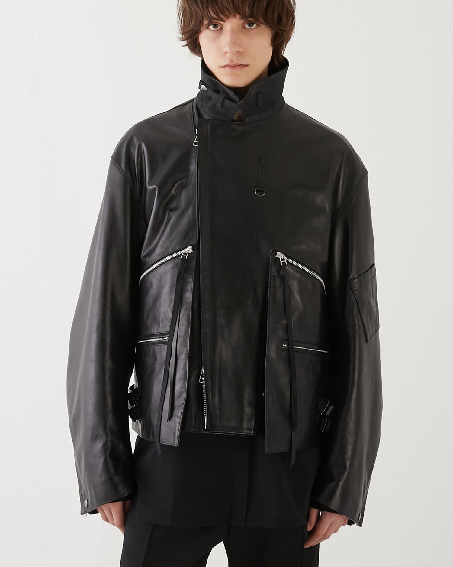 LEATHER MK3 JACKET BLACK