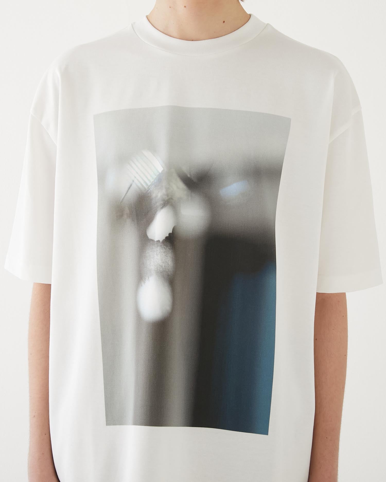 GRAPES BY THE WINDOW PHOTO T-SHIRT WHITE