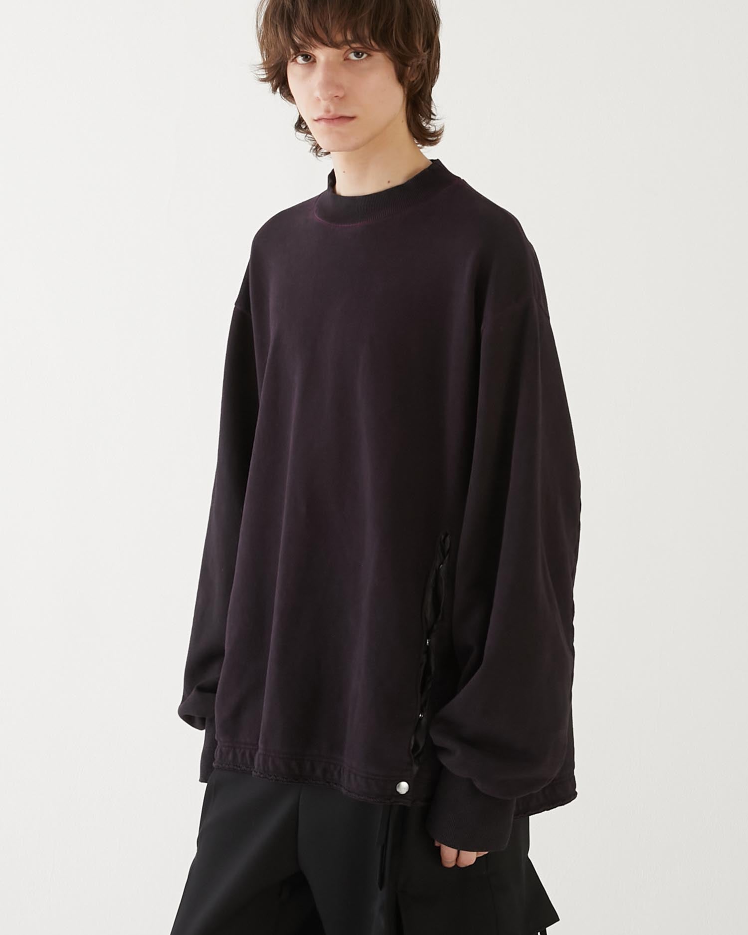 Tamme 24aw COLD DYED SWEATSHIRT NAVY タム Tamme 24aw COLD DYED SWEATSHIRT NAVY タム