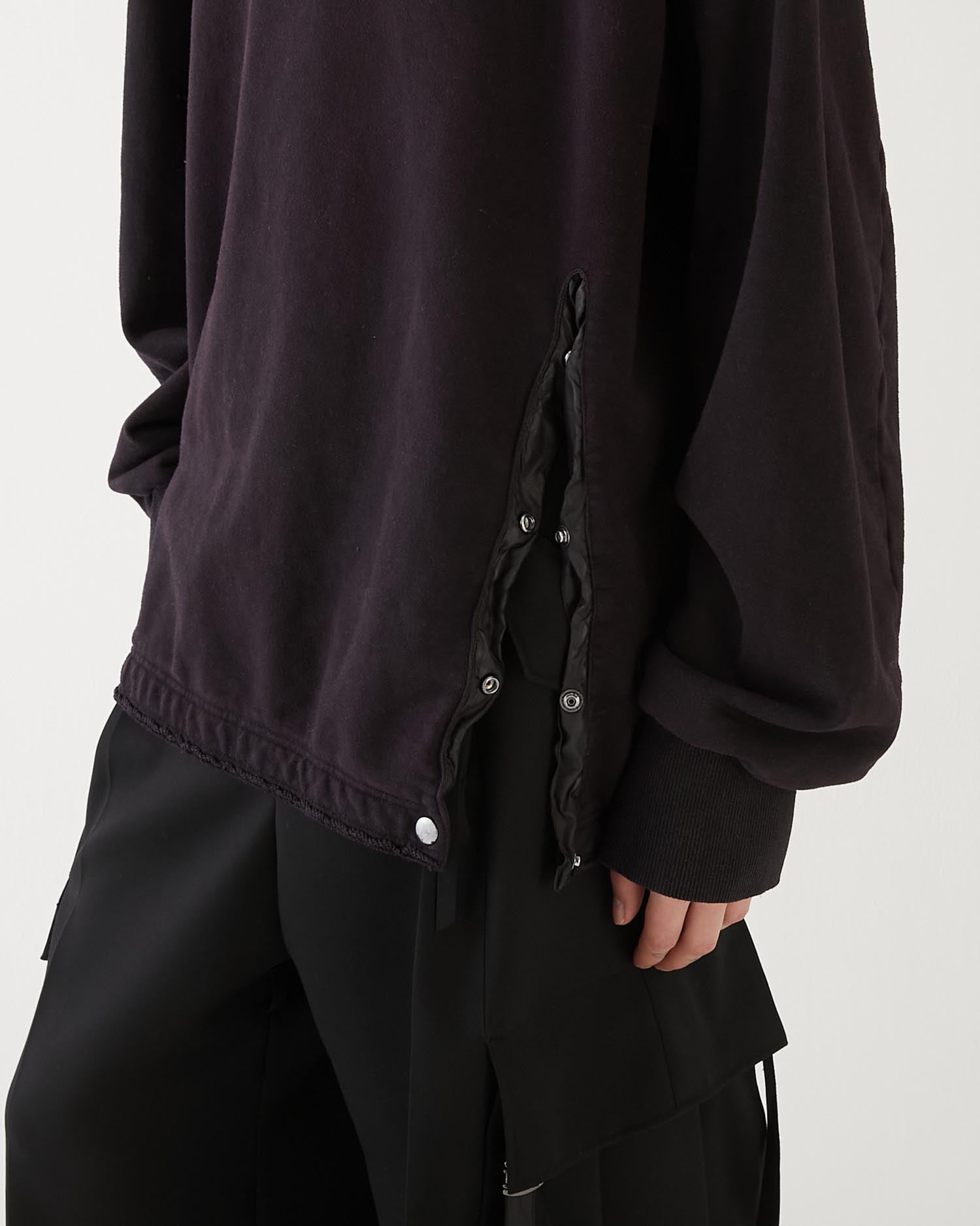 Tamme 24aw COLD DYED SWEATSHIRT NAVY タム