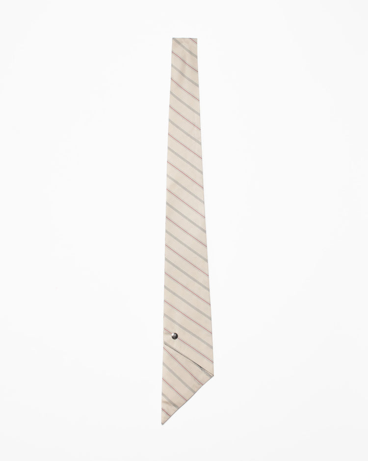 NOT-TIE "STRIPE" BEIGE x BROWN