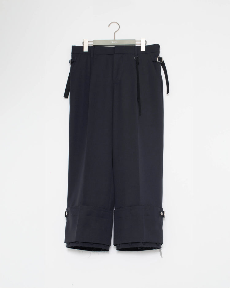 SEP. CROPPED SLACKS BLACK