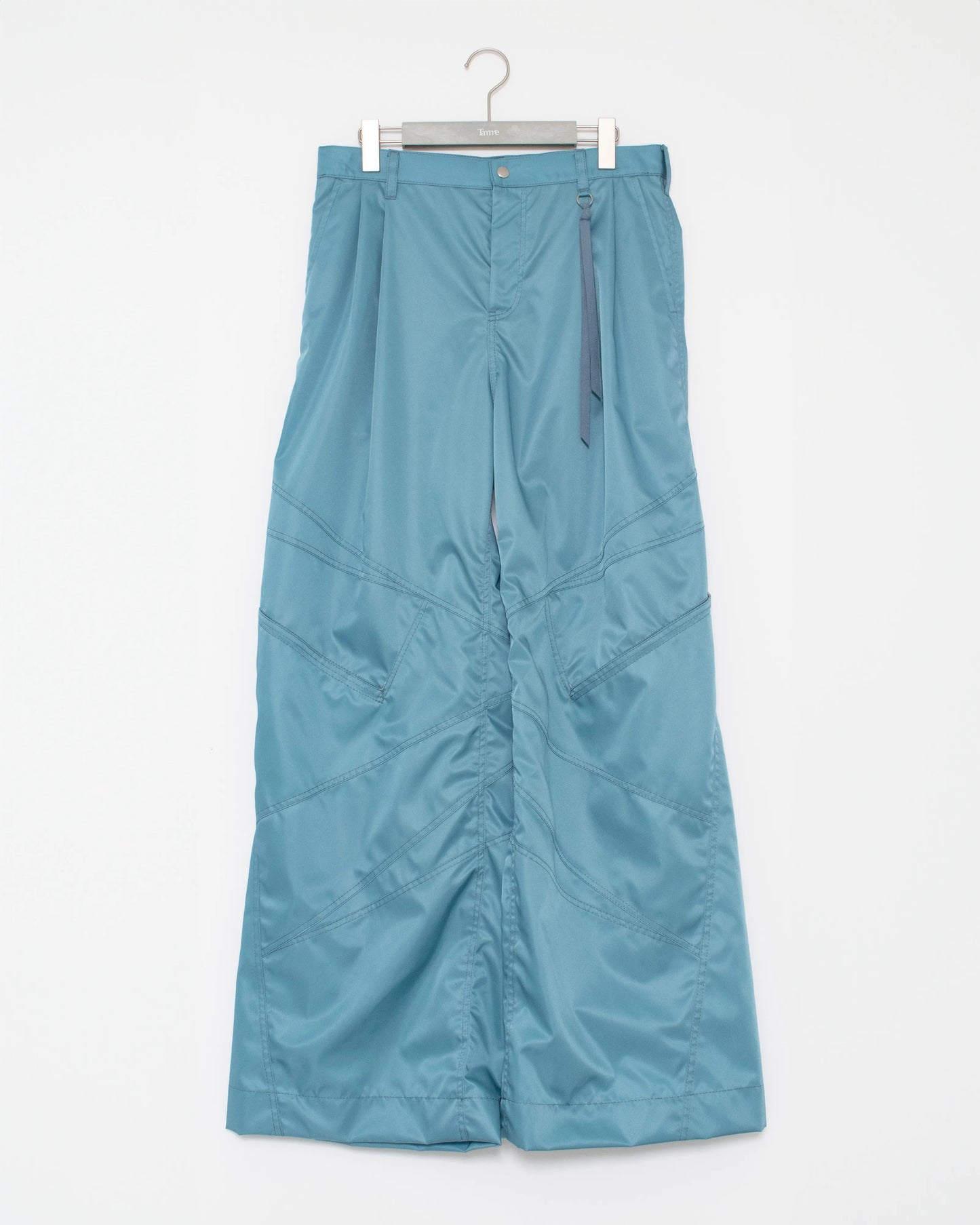 NYLON TRACK PANTS SKY BLUE