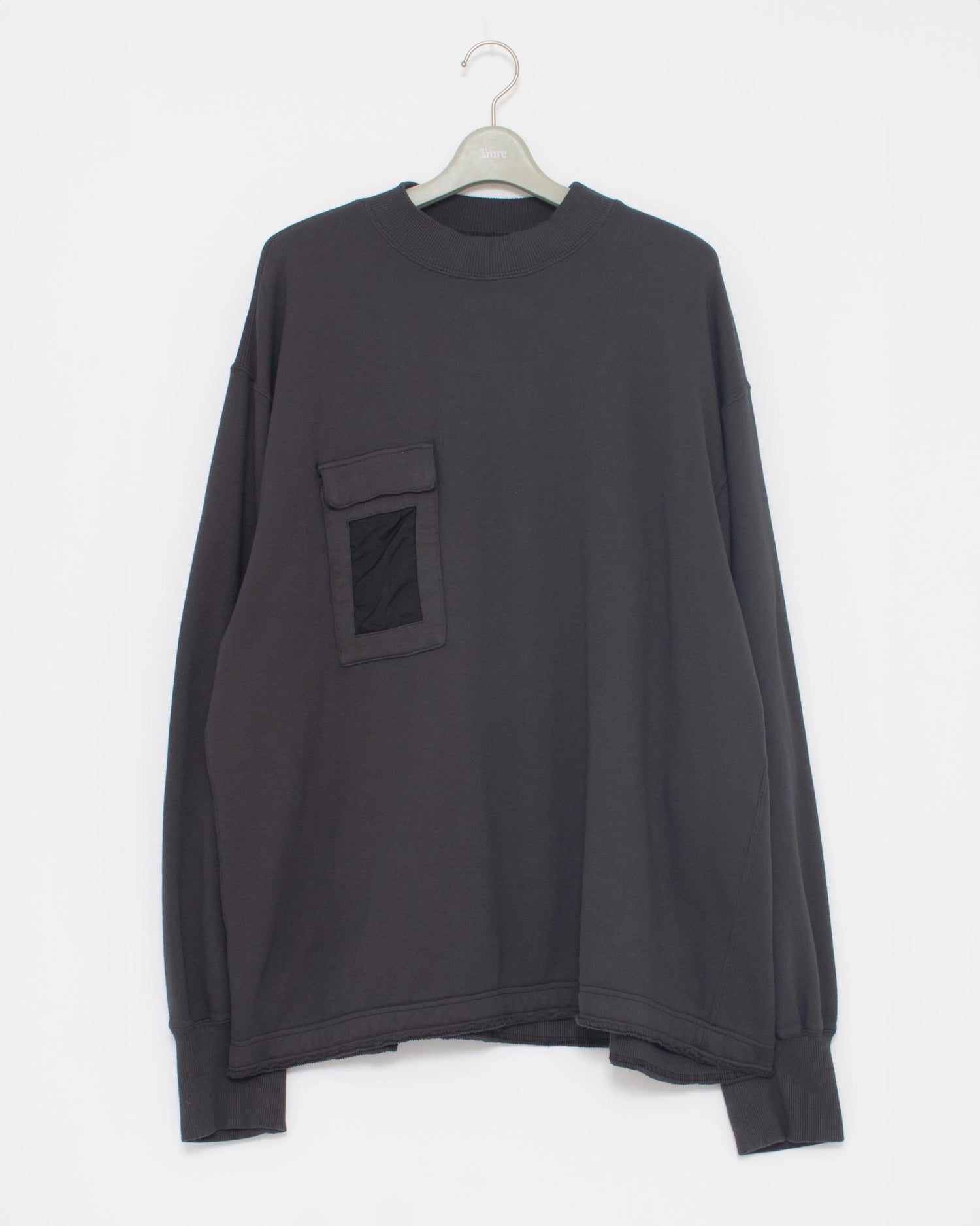 PASS HOLDER SWEATSHIRT PO CHARCOAL