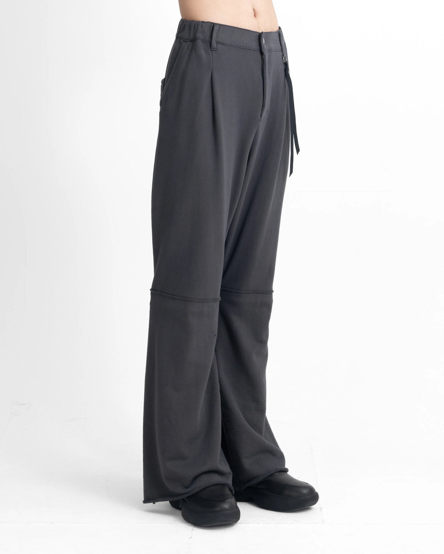 GAITER SWEATPANTS CHARCOAL