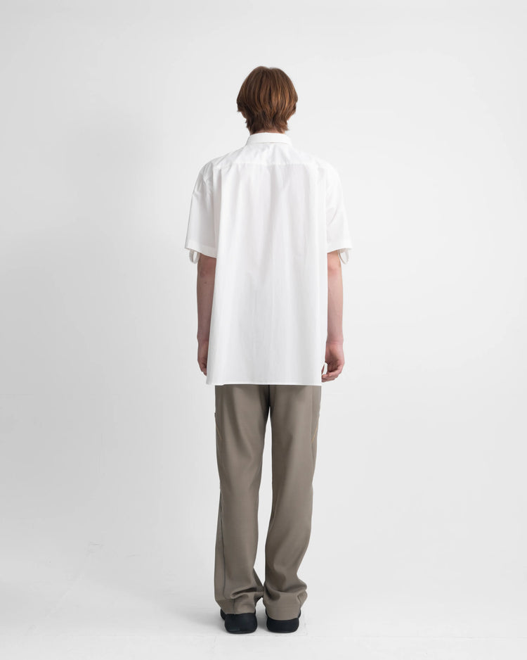 S/S PASS HOLDER SHIRT WHITE