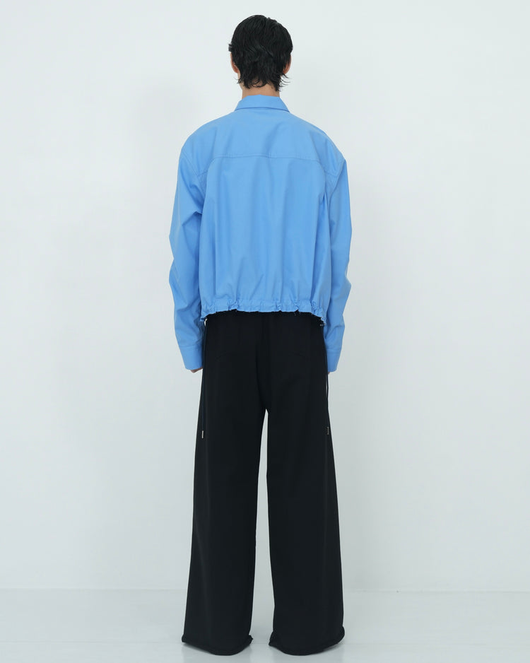 M65 CROPPED SHIRT V BLUE