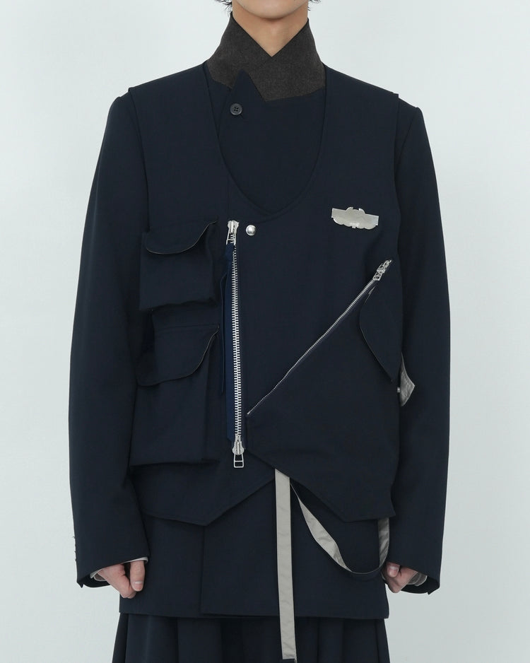 POLICE VEST BAG NAVY