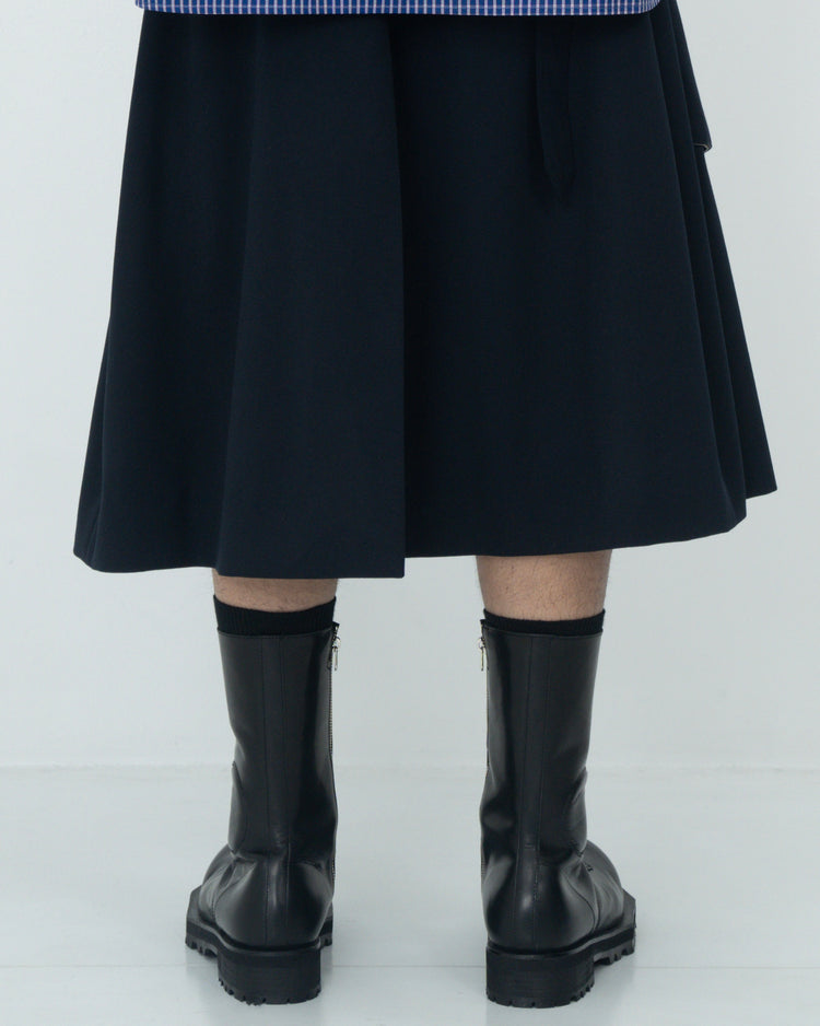 POLICE BOOTS SIDE ZIP BLACK