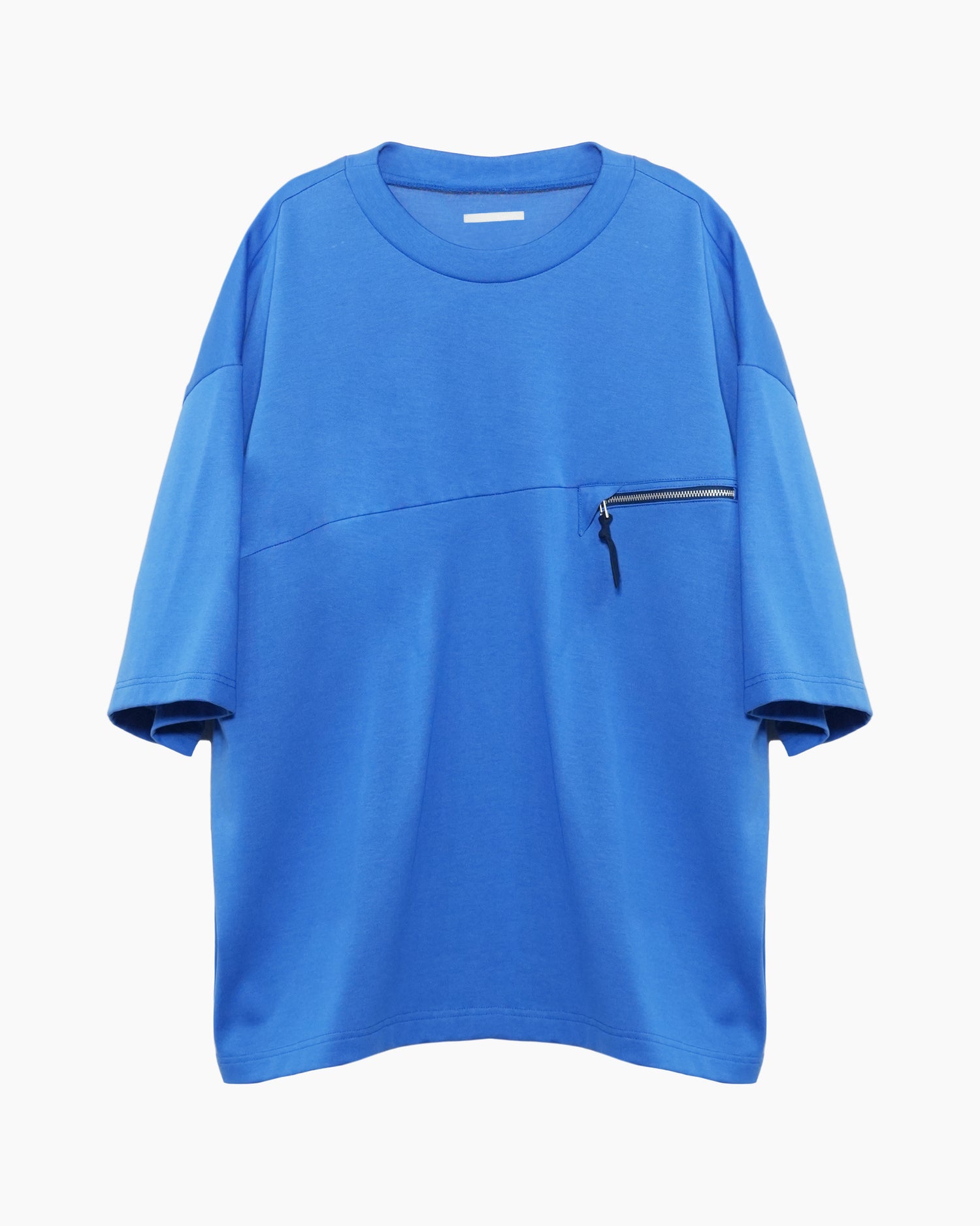 ∠12＋1° POCKET T-SHIRT BLUE