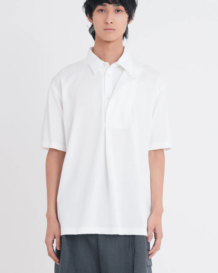 LAYERED S/S T-SHIRT WHITE