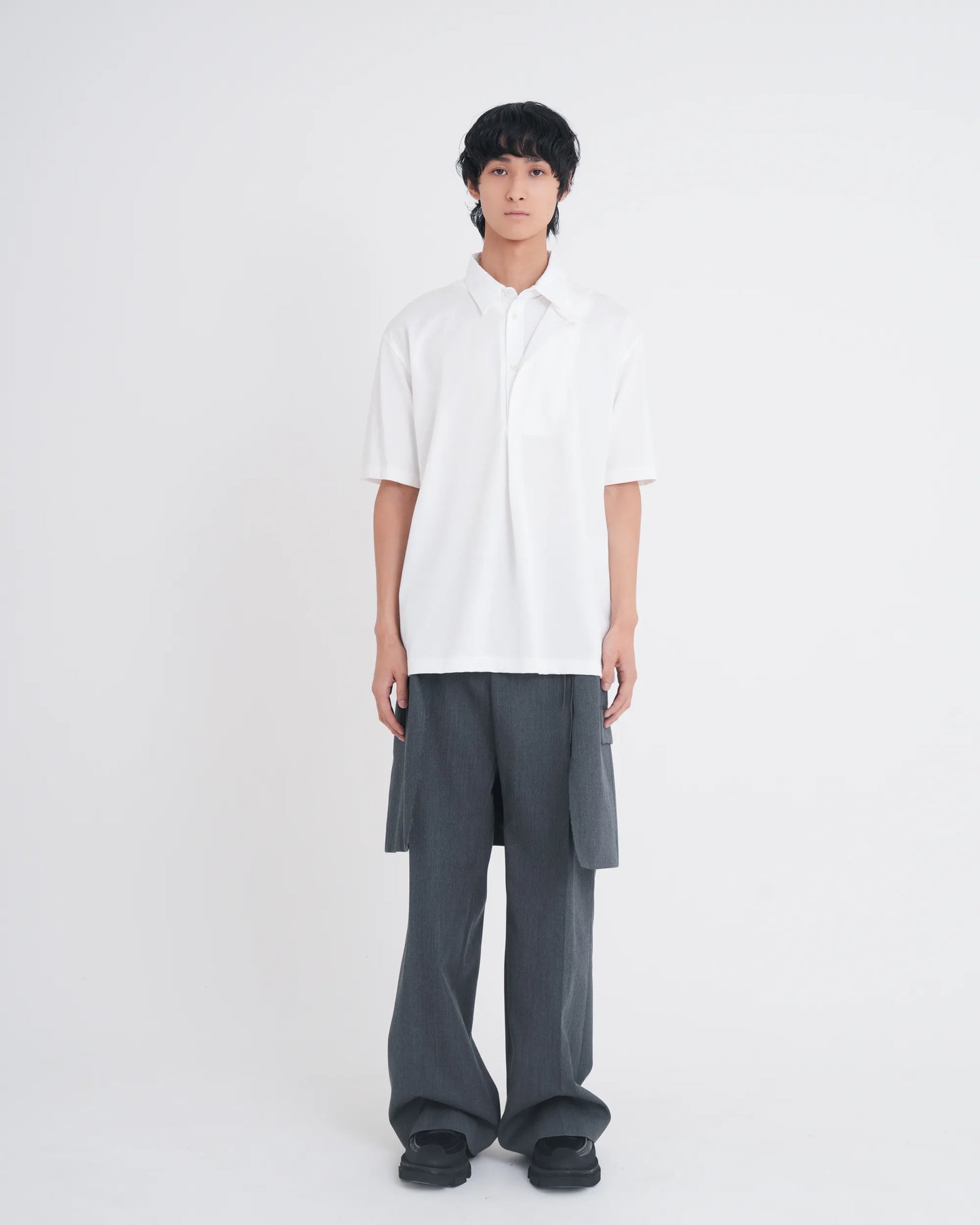LAYERED S/S T-SHIRT WHITE