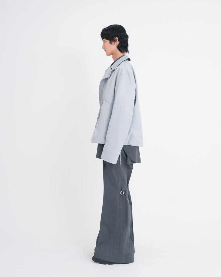 NYLON MK3 JACKET LIGHT GREY