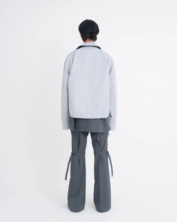 NYLON MK3 JACKET LIGHT GREY
