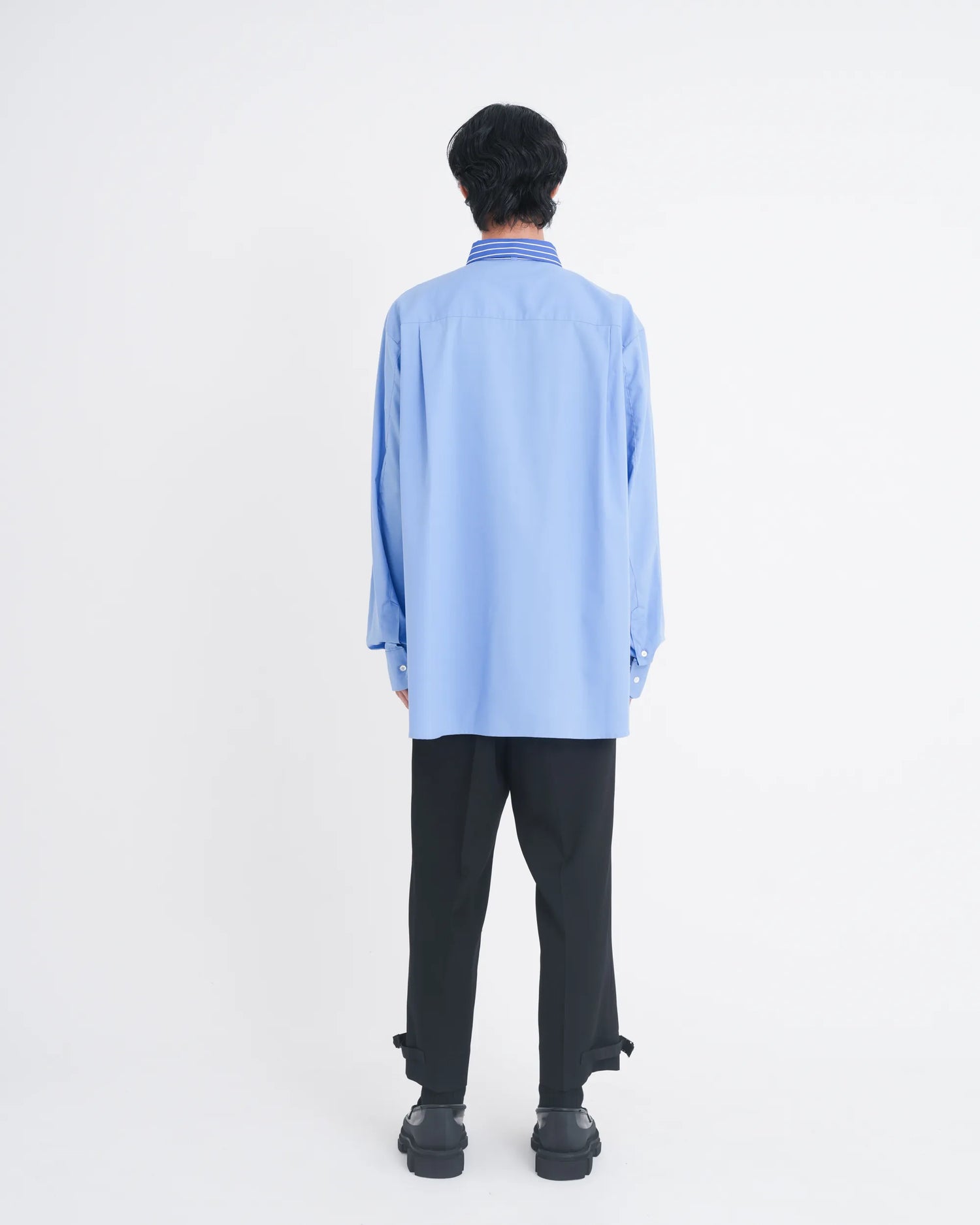 OXFORD LAYERED SHIRT BLUE