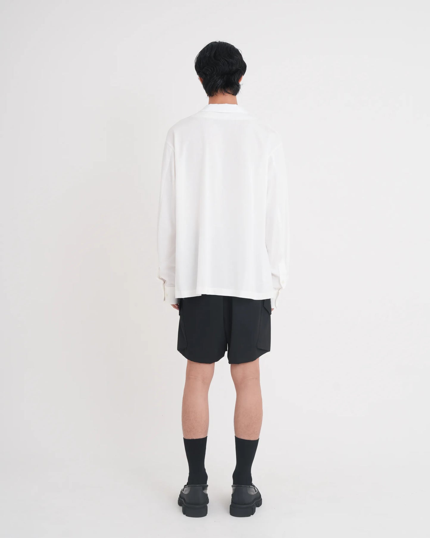 LAYERED L/S T-SHIRT WHITE