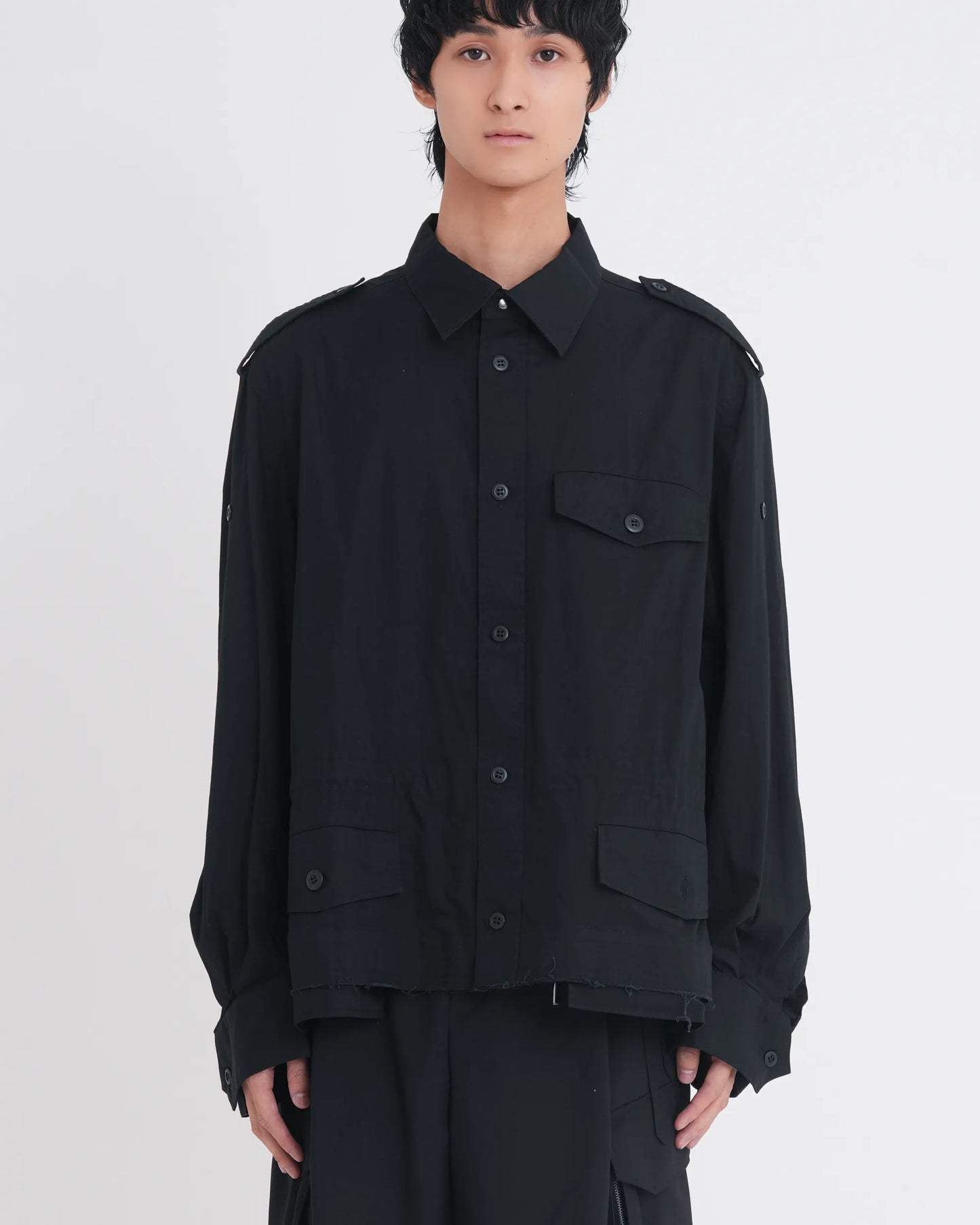 M-47 SHIRT BLOUSON BLACK