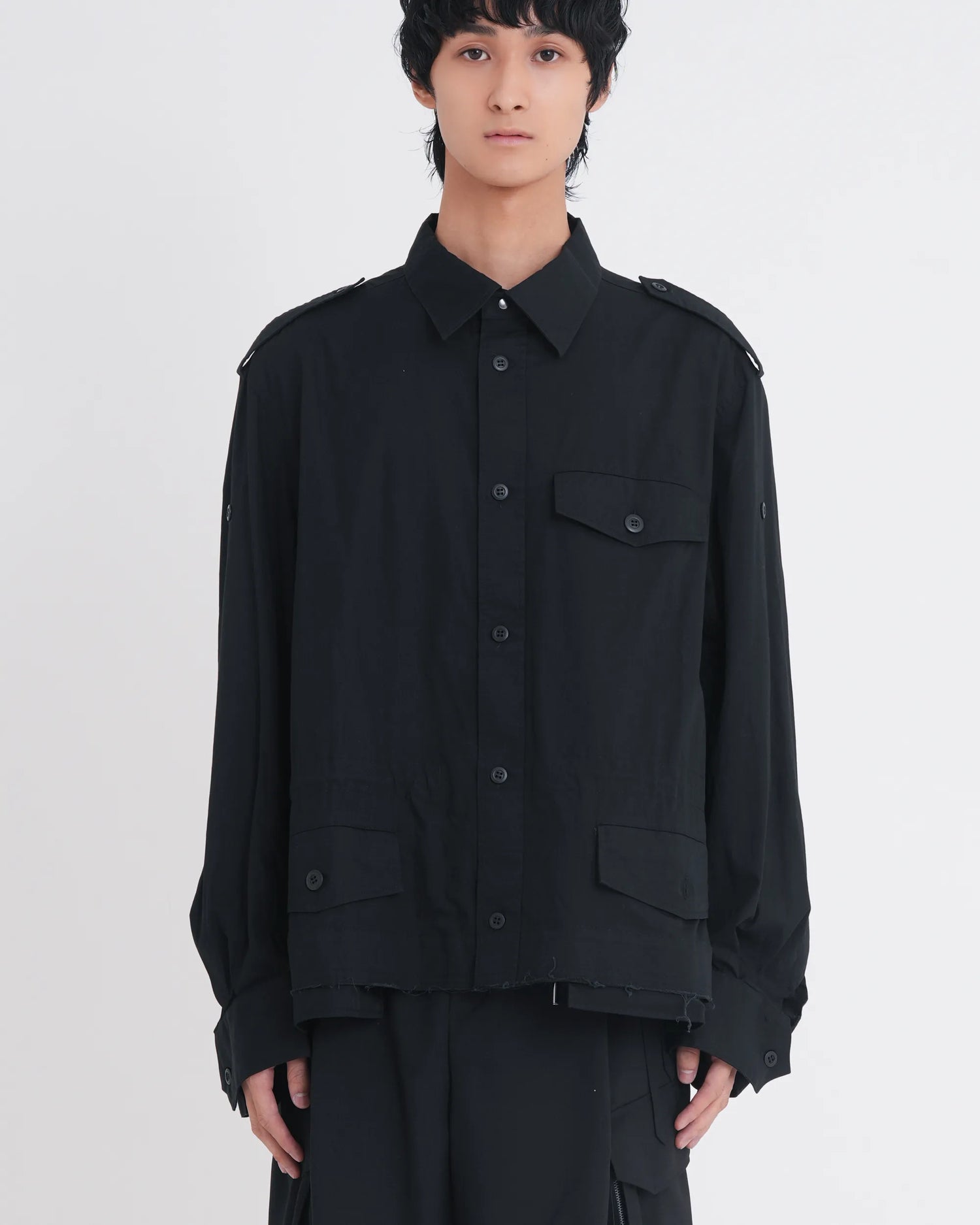 M-47 SHIRT BLOUSON BLACK