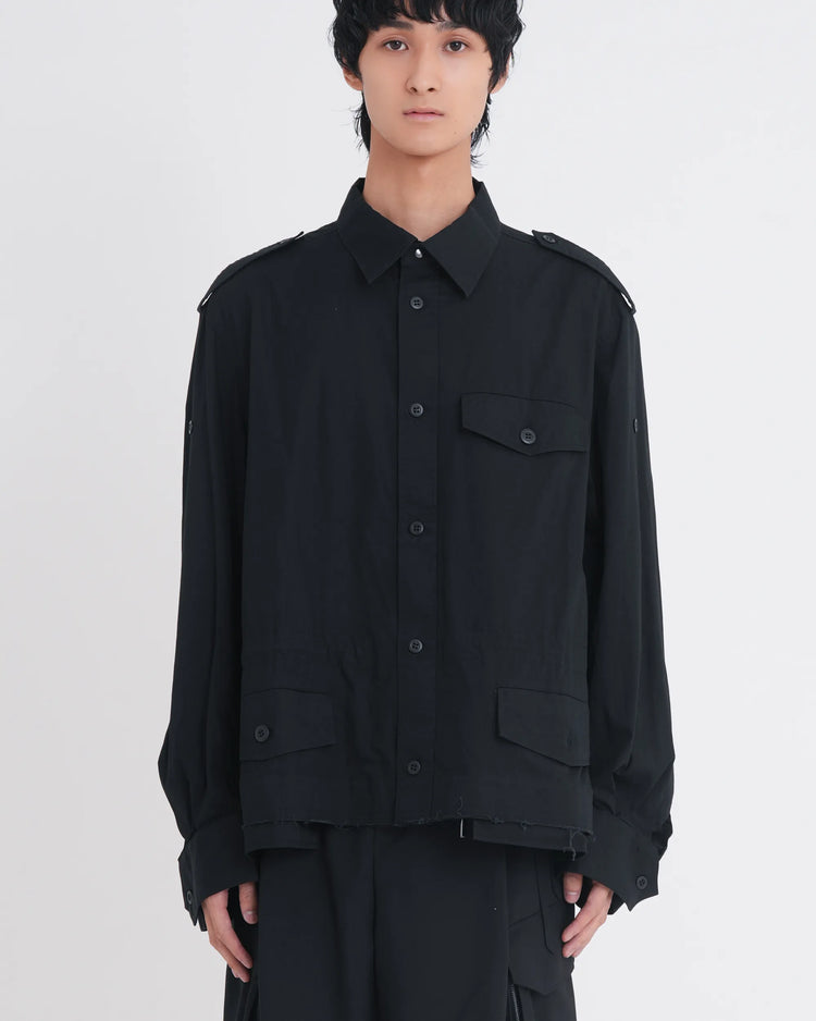 M-47 SHIRT BLOUSON BLACK