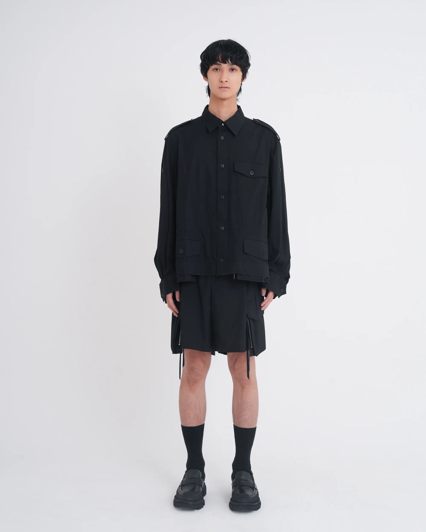 M-47 SHIRT BLOUSON BLACK