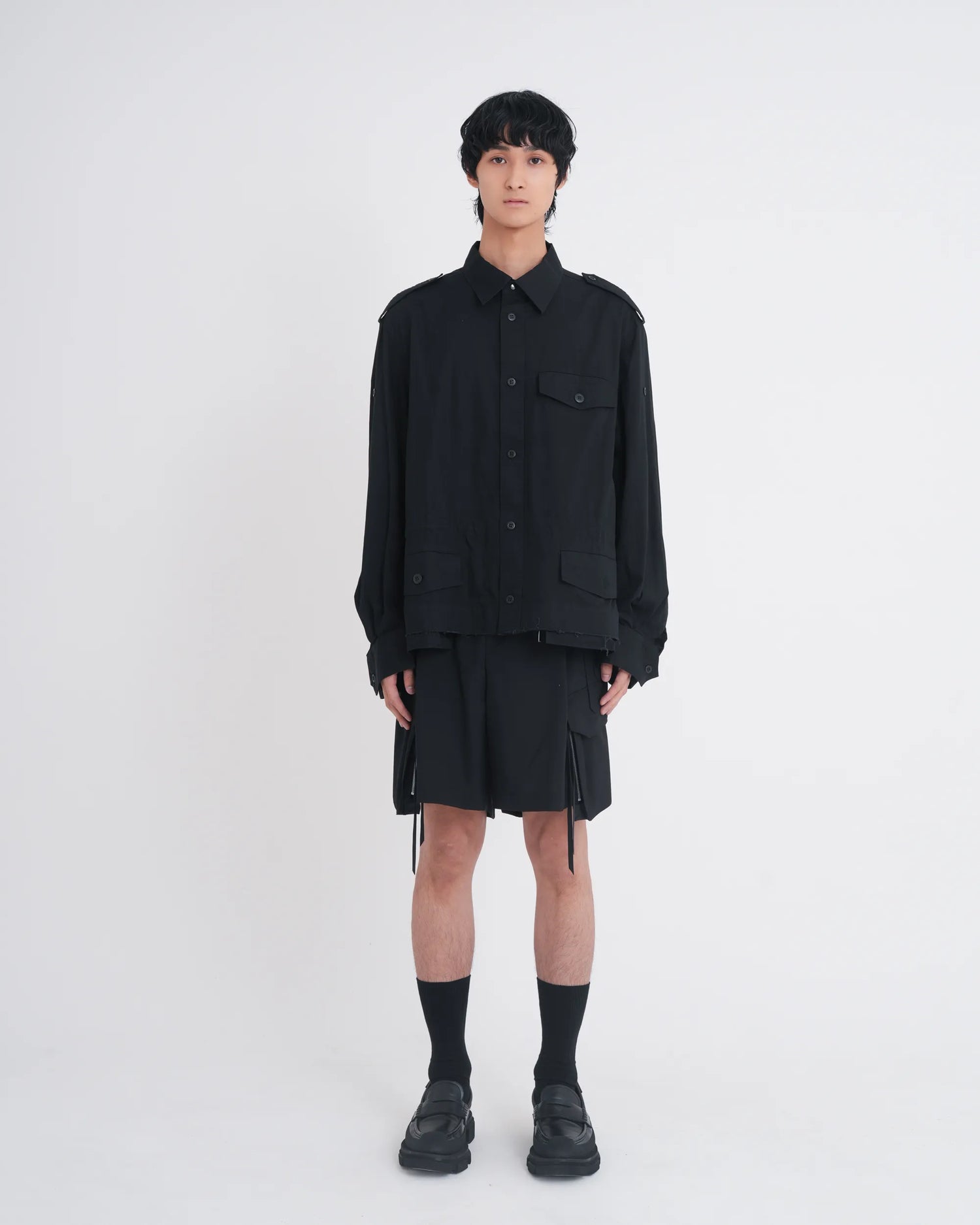 M-47 SHIRT BLOUSON BLACK