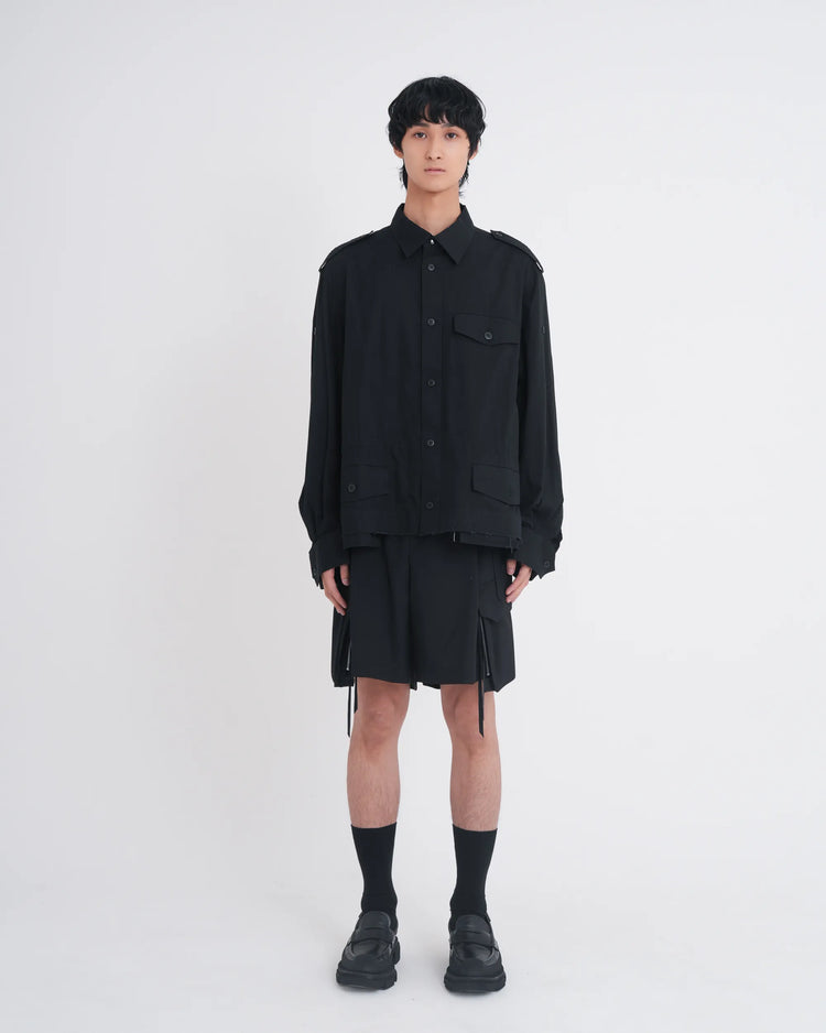 M-47 SHIRT BLOUSON BLACK