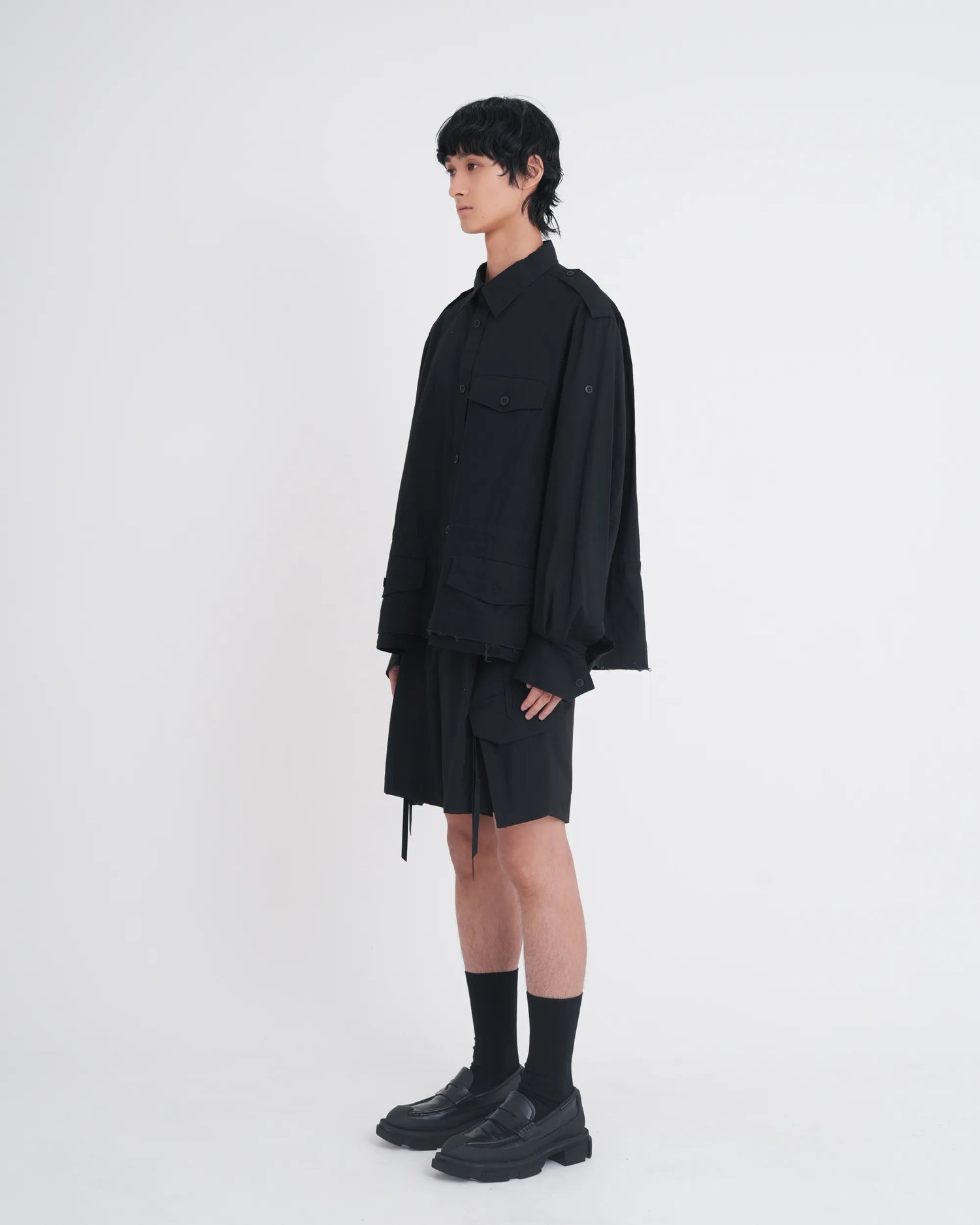 M-47 SHIRT BLOUSON BLACK