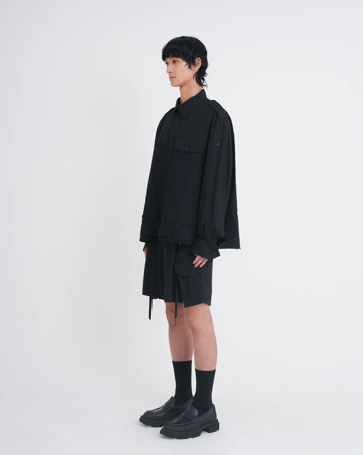 M-47 SHIRT BLOUSON BLACK