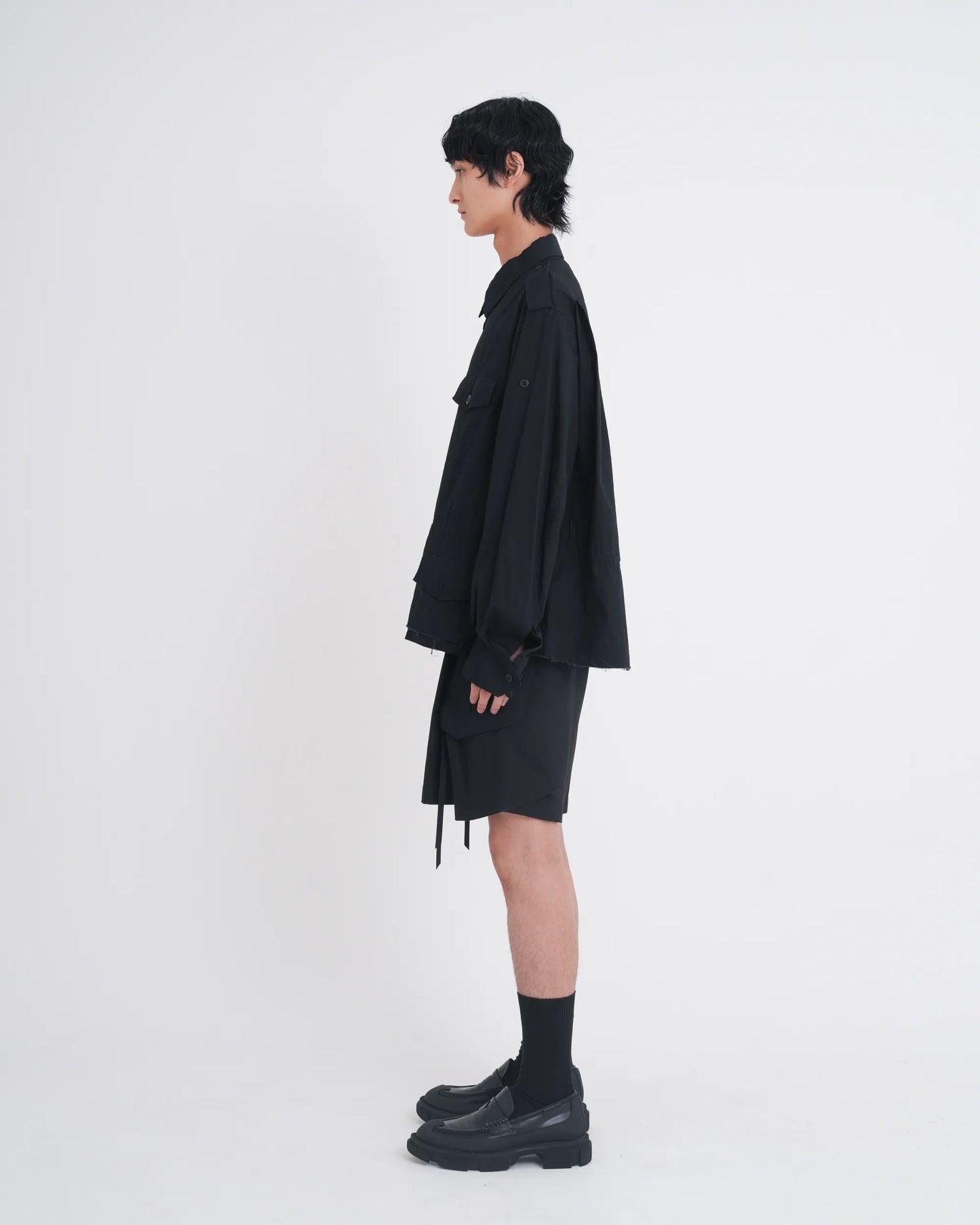 M-47 SHIRT BLOUSON BLACK