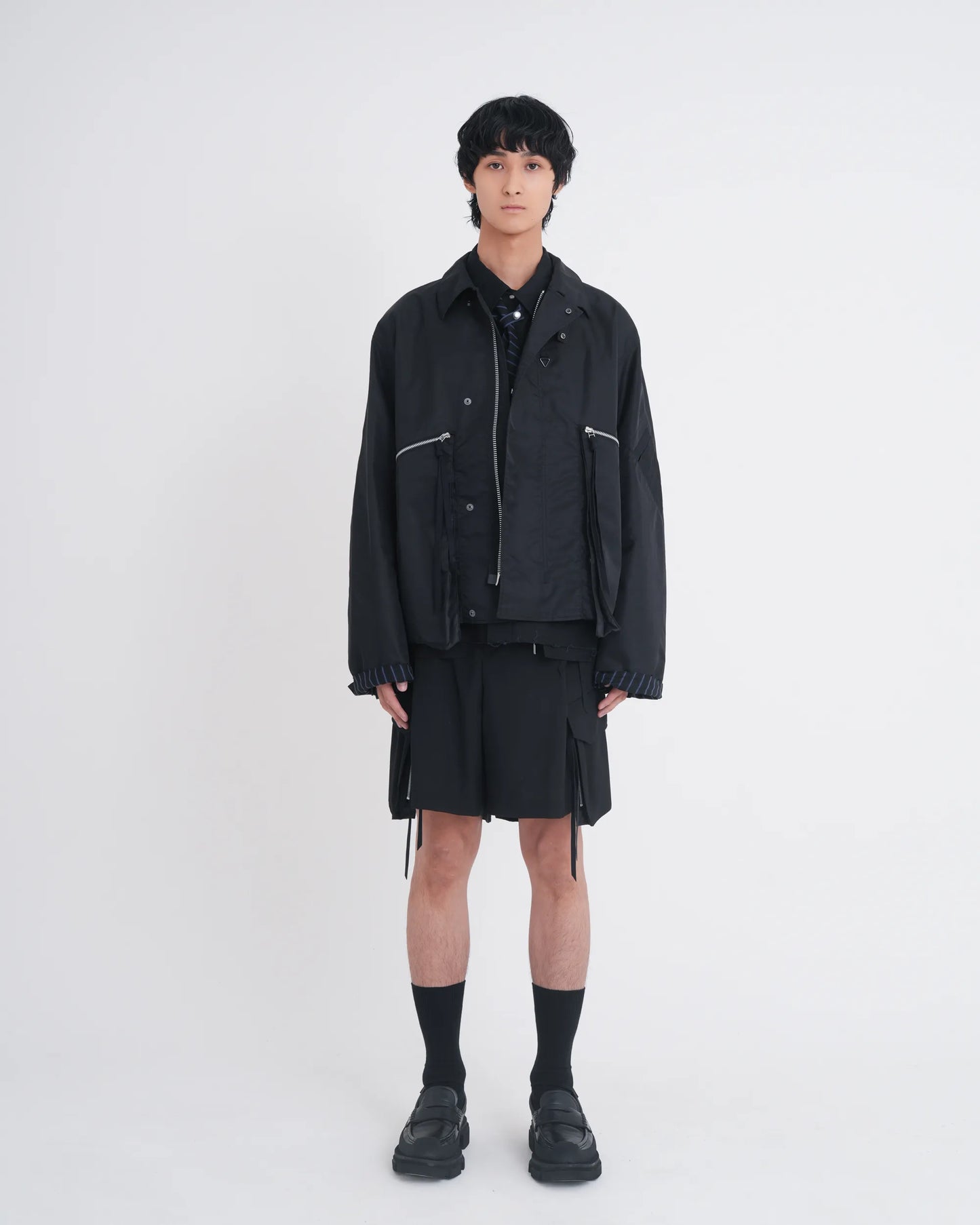 NYLON MK3 JACKET BLACK