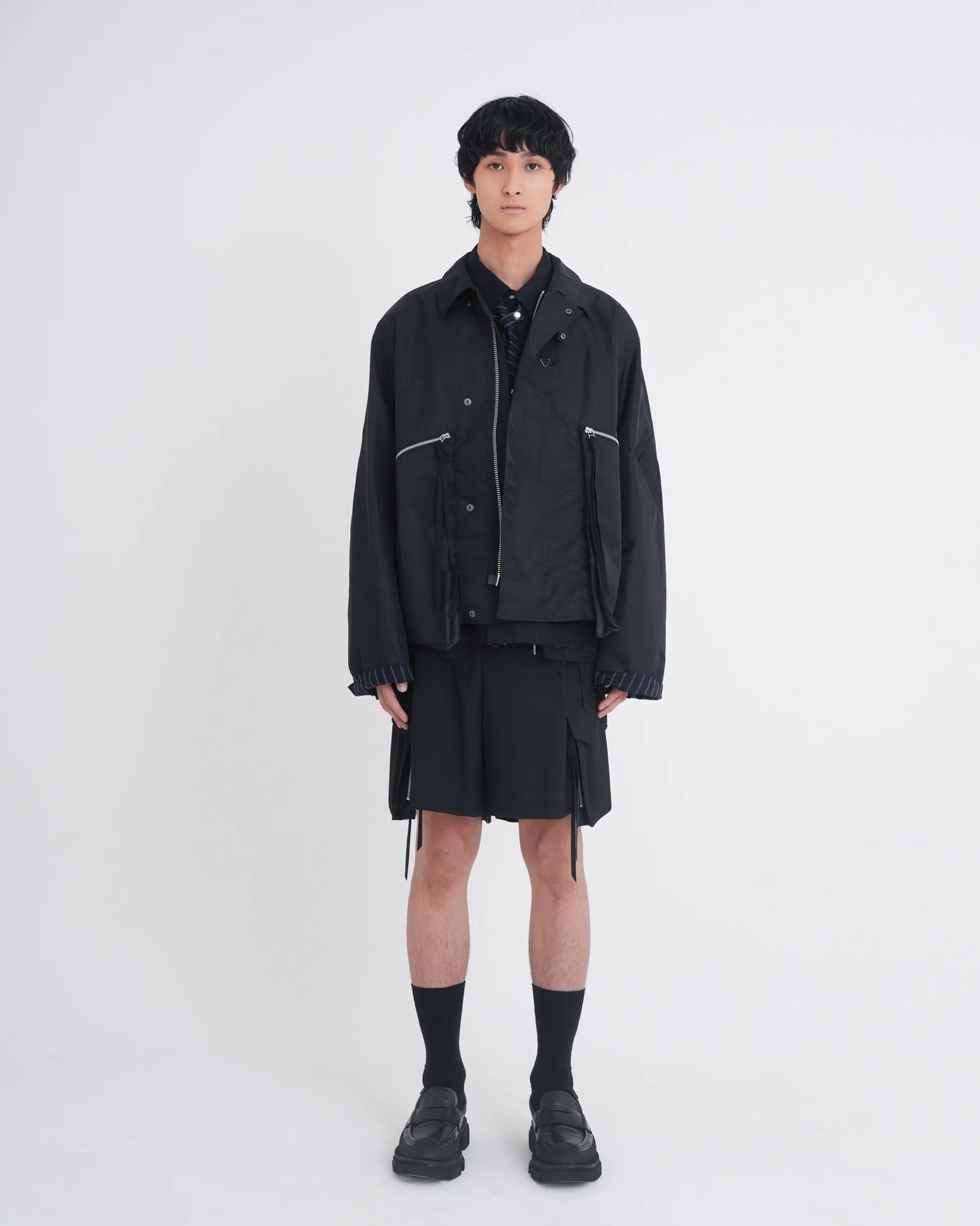 NYLON MK3 JACKET BLACK