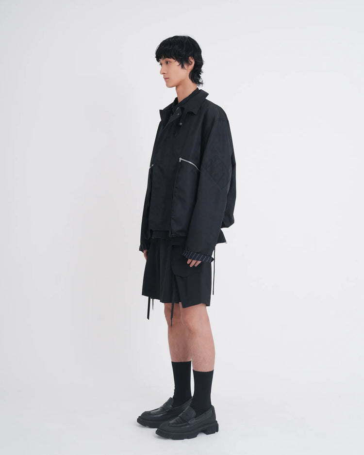 NYLON MK3 JACKET BLACK