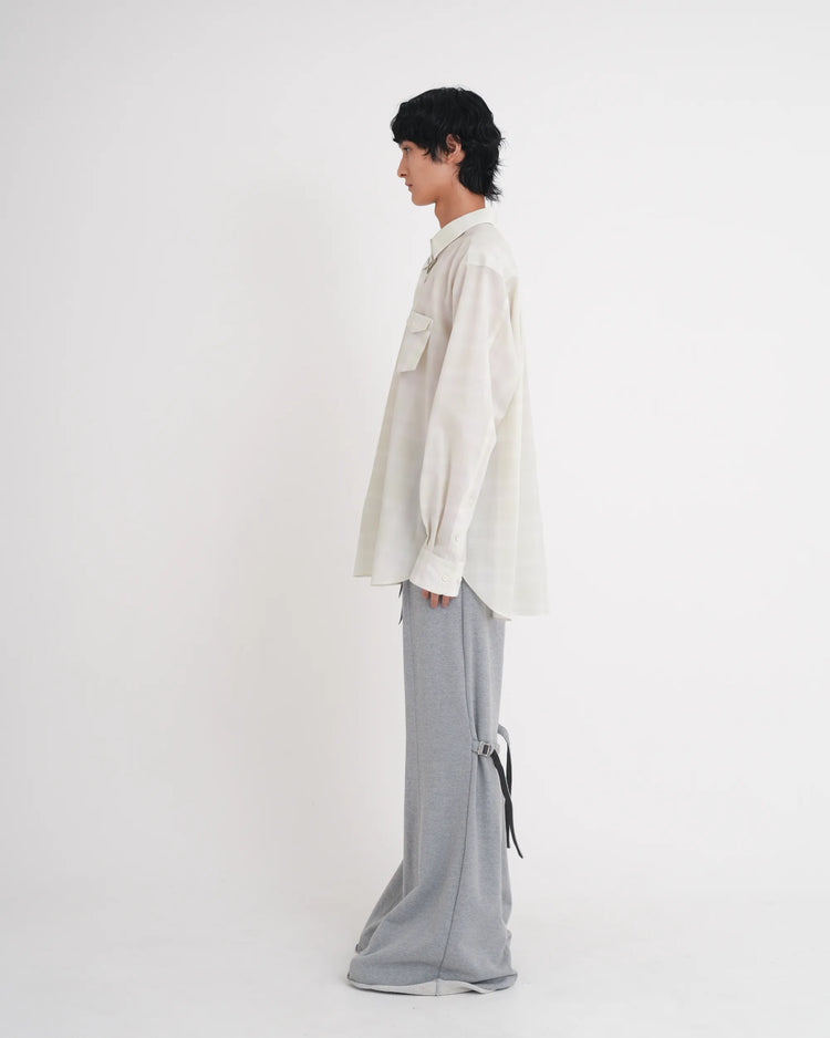 GAITTER SWEAT PANTS GREY