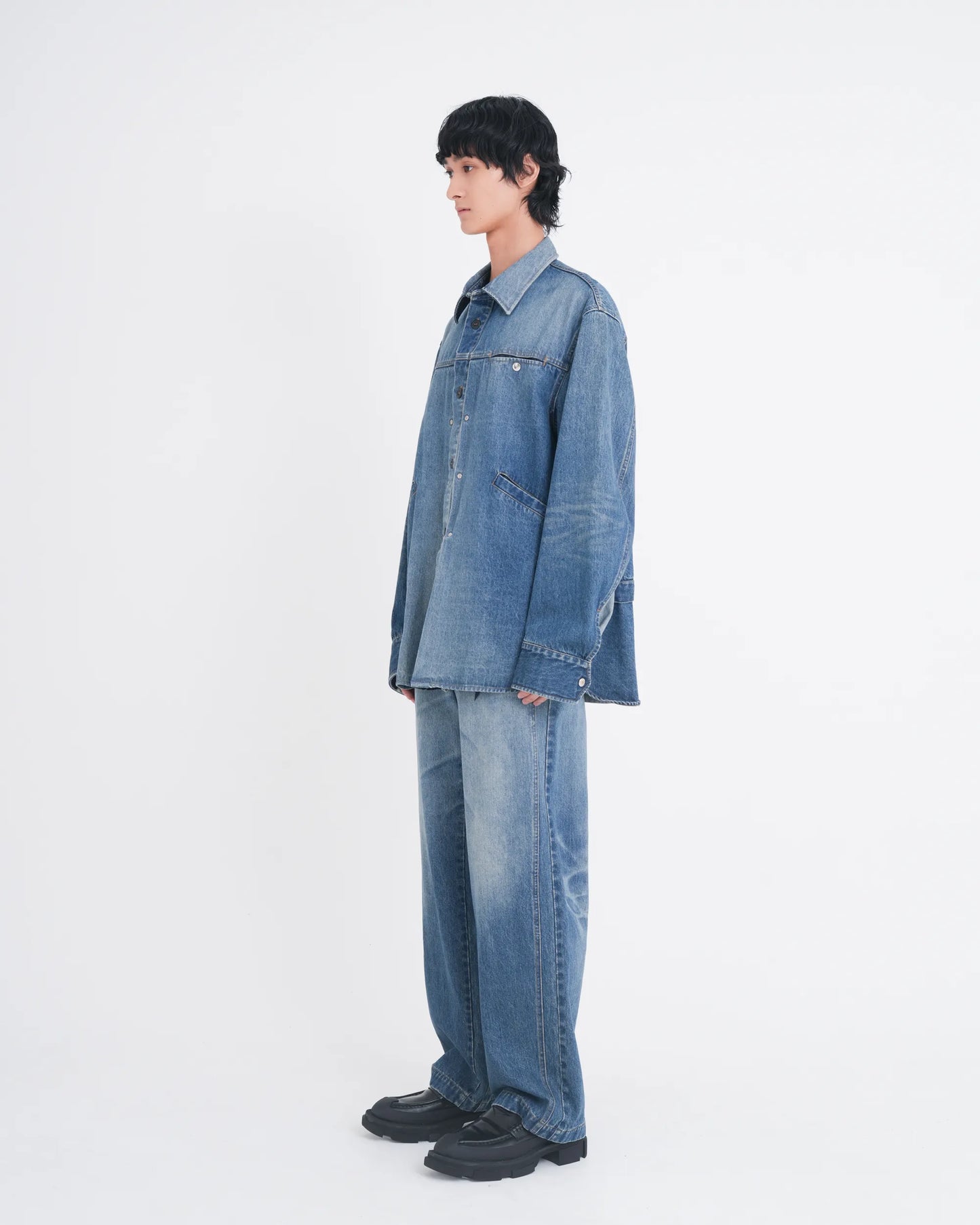 DENIM TRUCKER SHIRT INDIGO
