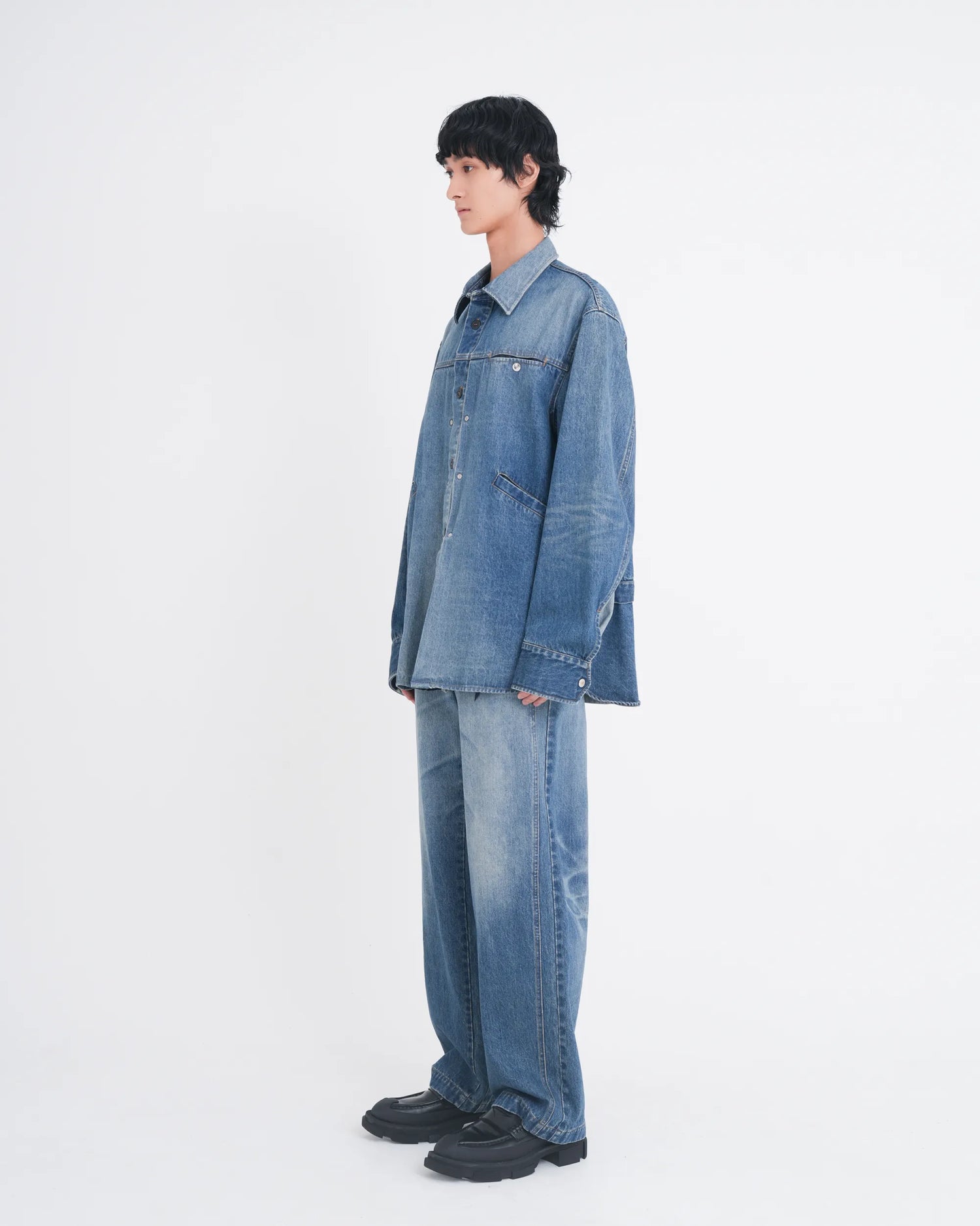 DENIM TRUCKER SHIRT INDIGO
